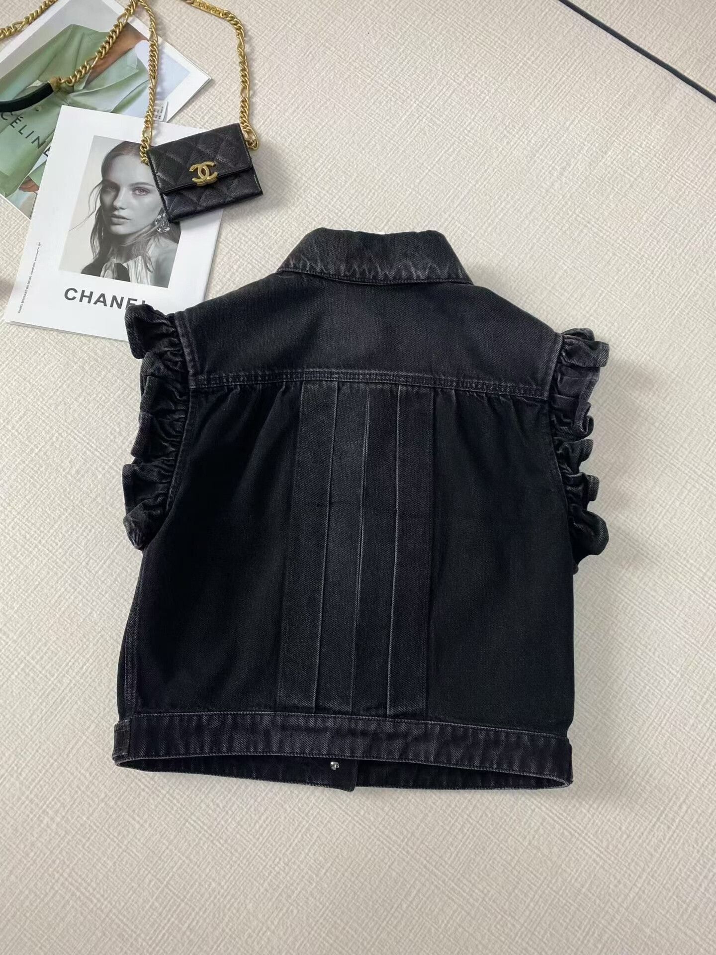 Chanel Chanel Denim Vest 24A Size 38 Size S / US 4 / IT 40 - 2 Thumbnail