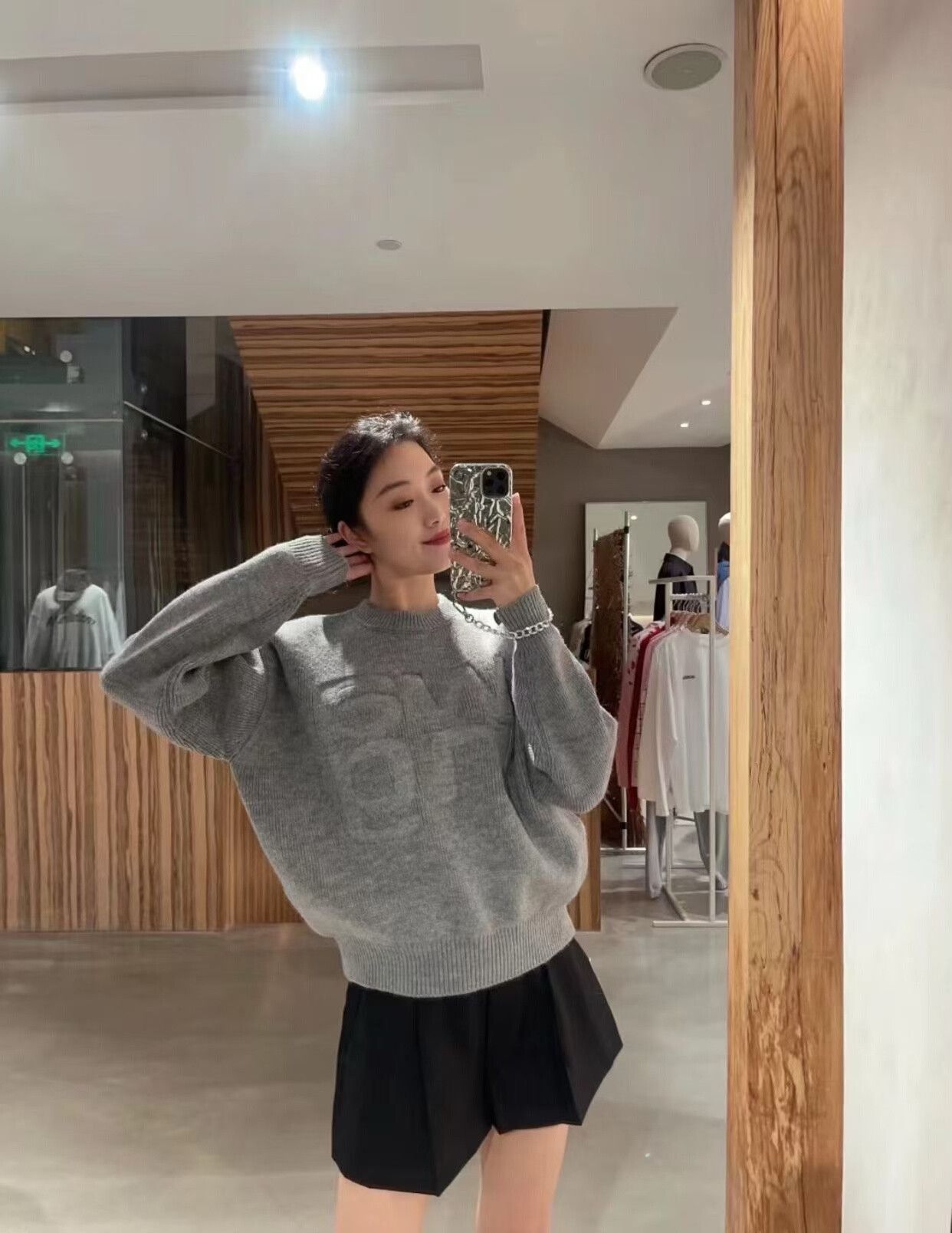 Alexander Wang Alexander Wang Logo Knit Sweater Size US S / EU 44-46 / 1 - 9 Thumbnail
