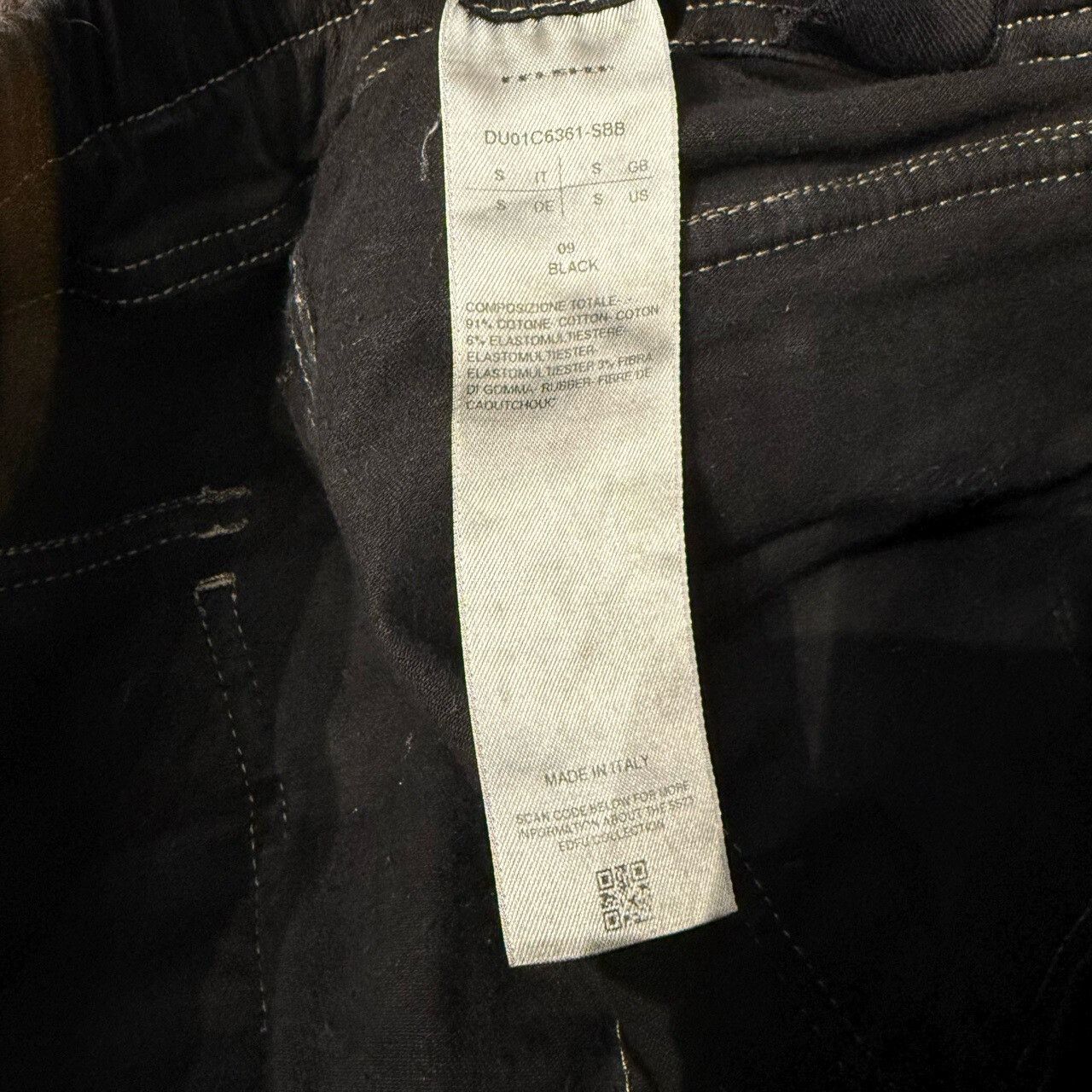 Rick Owens Rick Owens Black Zippered Denim Pants Size US 26 / EU 42 - 7 Thumbnail