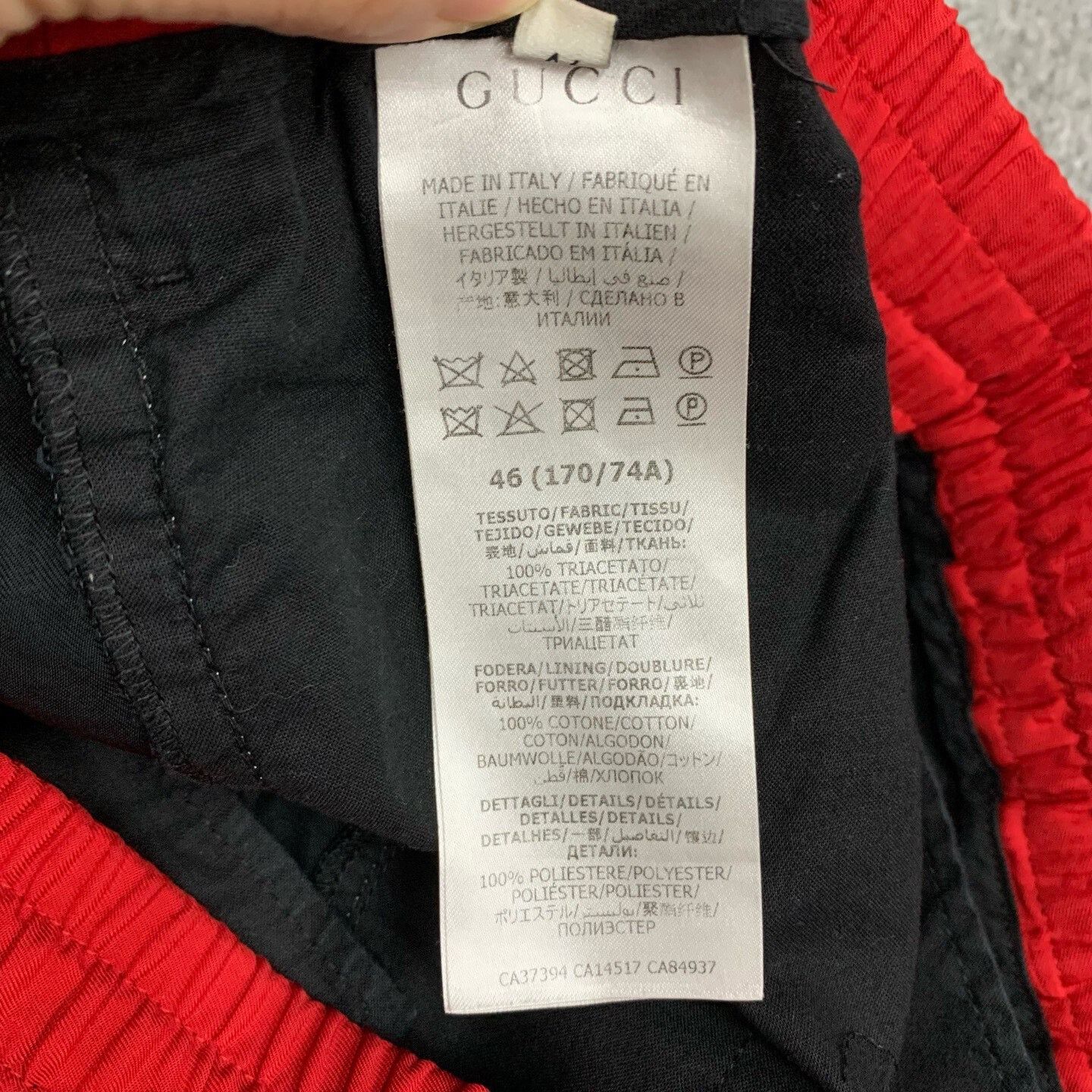 Gucci Gucci Black Logo Casual Pants Size 46 Size US 30 / EU 46 - 5 Thumbnail