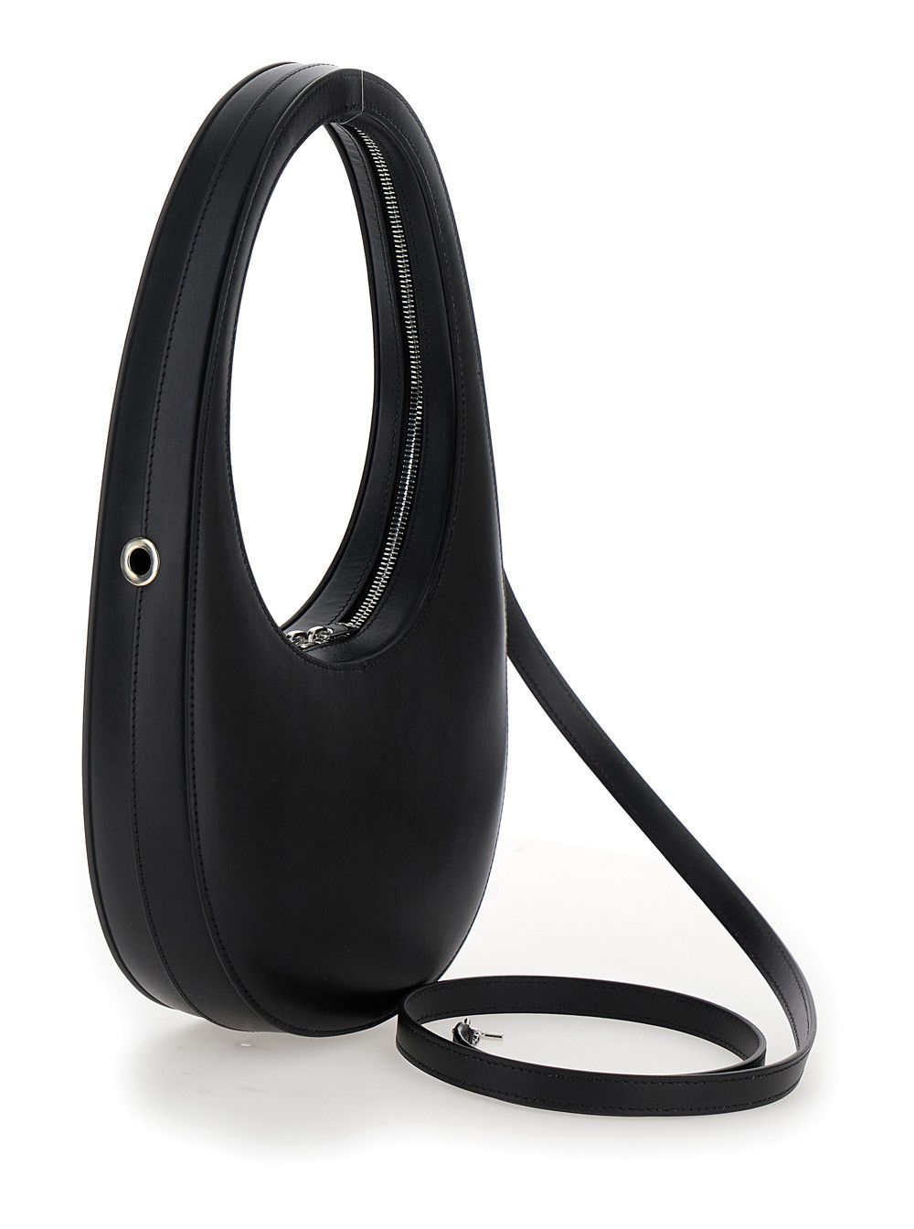 Coperni Handbag 'Swipe' with Logo and Black Leather Shoulder Strap for Women Size ONE SIZE - 3 Thumbnail