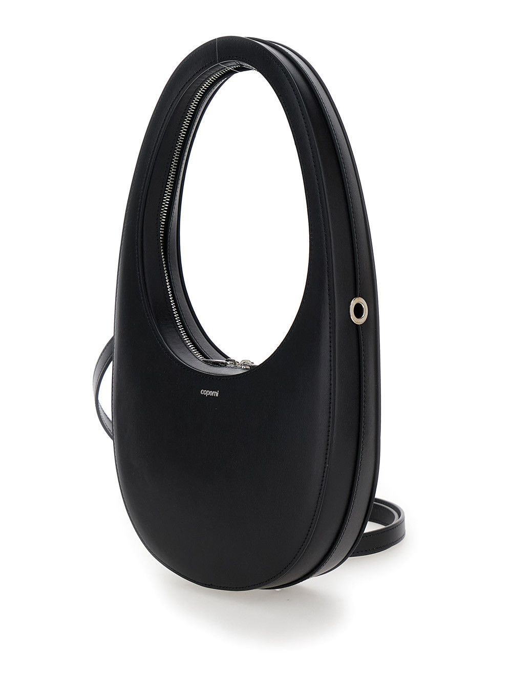 Coperni Handbag 'Swipe' with Logo and Black Leather Shoulder Strap for Women Size ONE SIZE - 2 Thumbnail