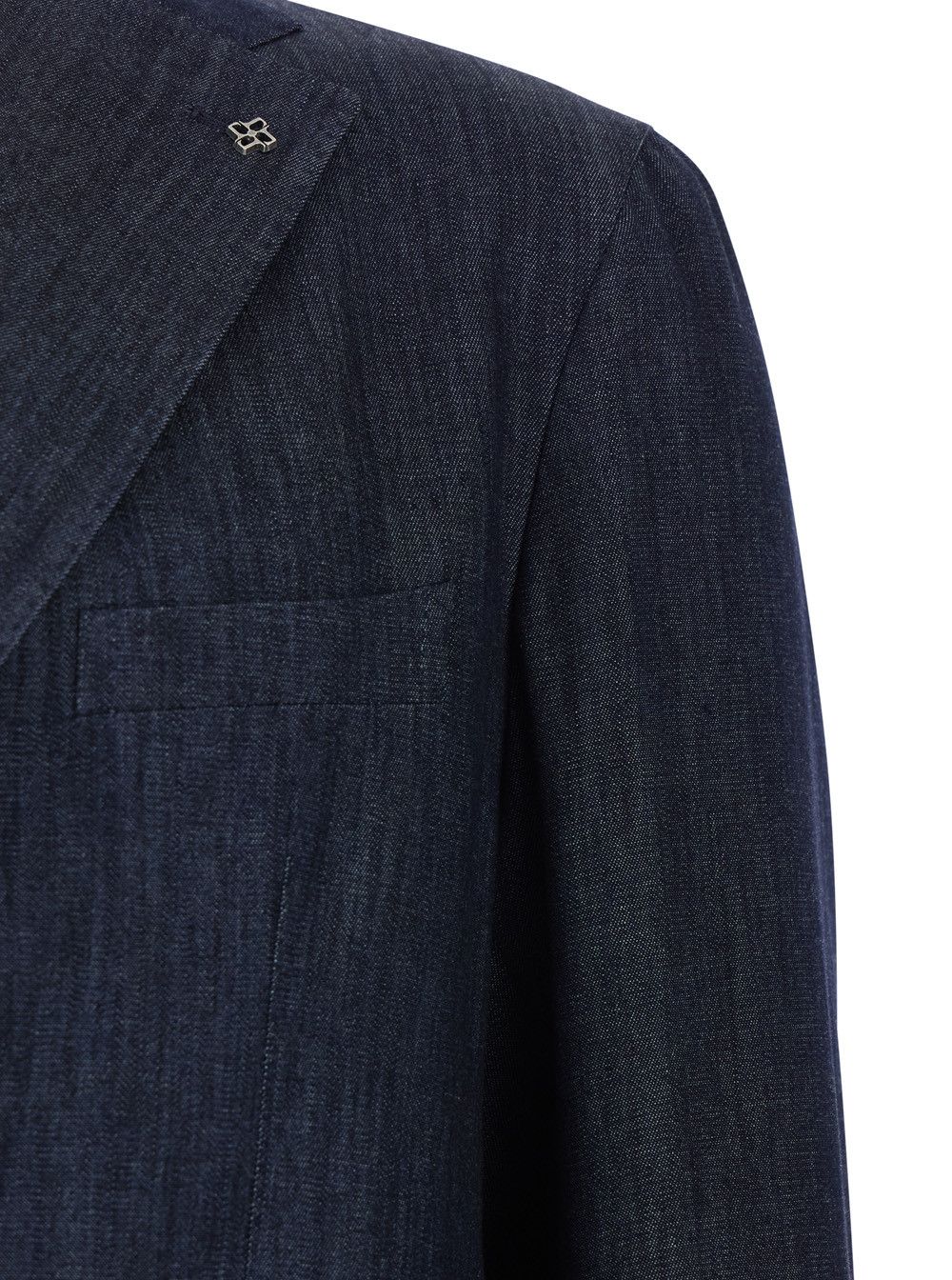 Tagliatore Blue Single-breasted Jacket In Denim for Men Size US M / EU 48-50 / 2 - 3 Thumbnail