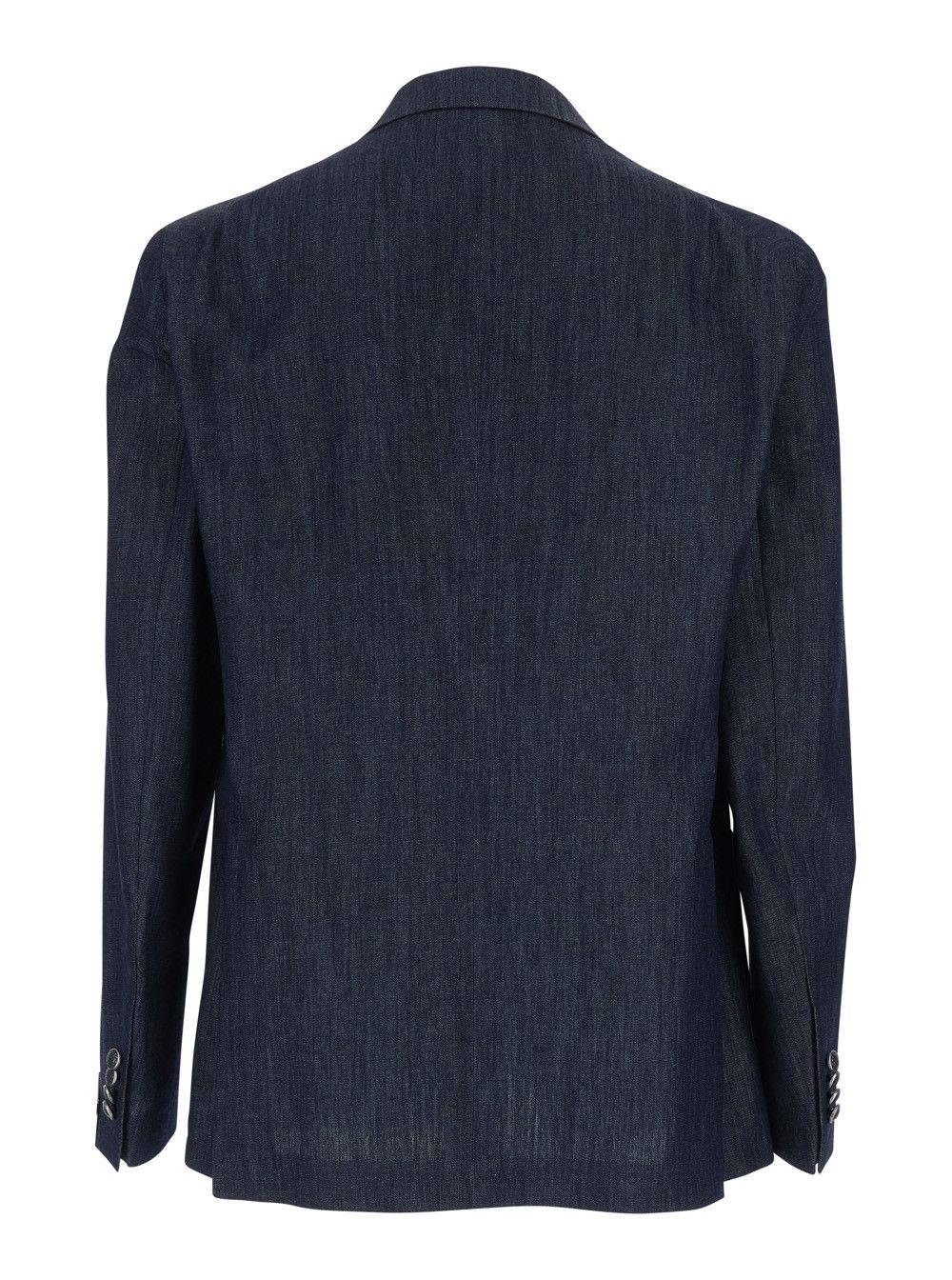 Tagliatore Blue Single-breasted Jacket In Denim for Men Size US XL / EU 56 / 4 - 2 Thumbnail