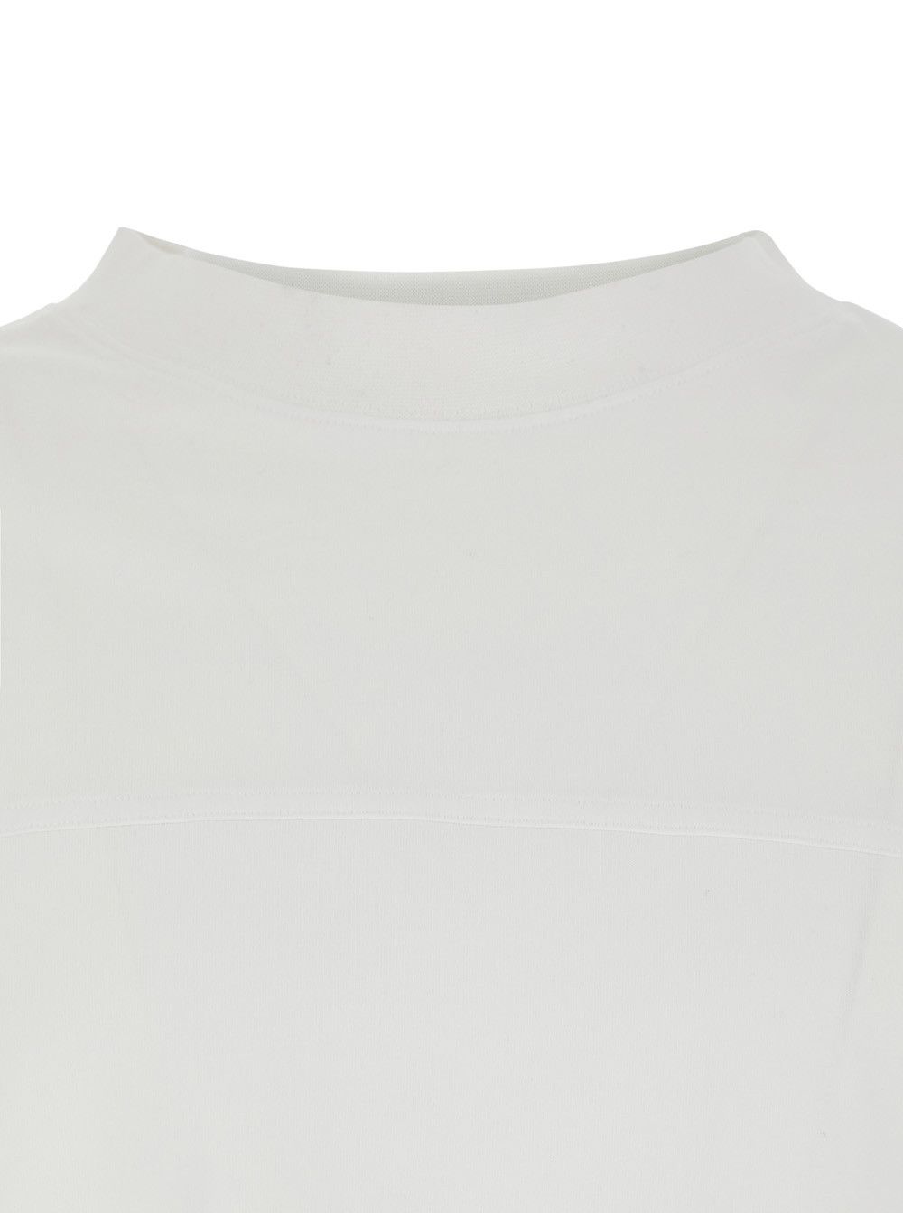 Jacquemus 'Le T-Shirt Atelier' White Crew Neck T-Shirt with Long Sleeves in Cotton Men Size US M / EU 48-50 / 2 - 3 Thumbnail