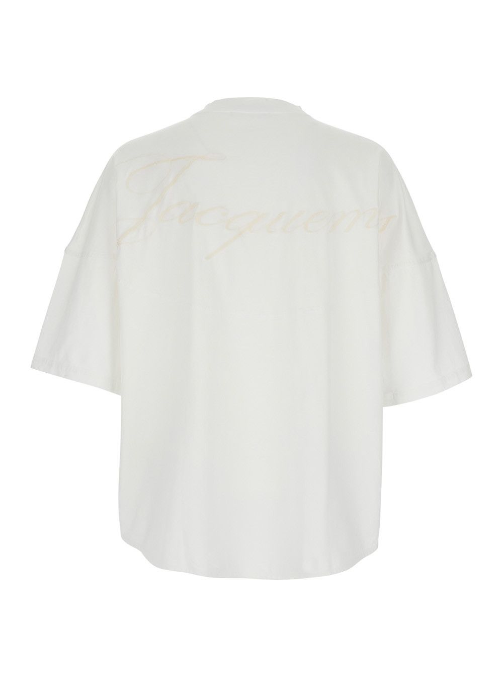 Jacquemus White 'Le T-Shirt Atelier' T-Shirt in Cotton Men Size US M / EU 48-50 / 2 - 2 Thumbnail