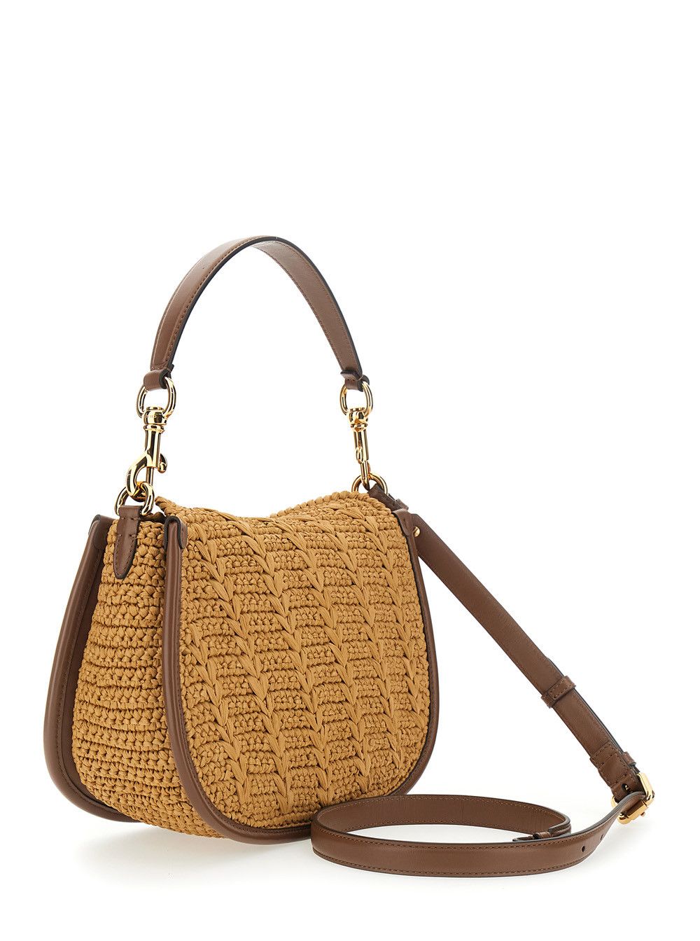 Etro Medium 'Pony' Shoulder Bag with Adjustable and Removable Viscose Strap Beige Women Size ONE SIZE - 3 Thumbnail