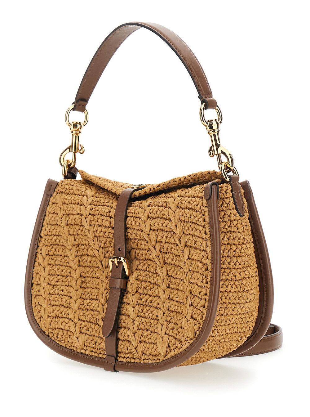 Etro Medium 'Pony' Shoulder Bag with Adjustable and Removable Viscose Strap Beige Women Size ONE SIZE - 2 Thumbnail
