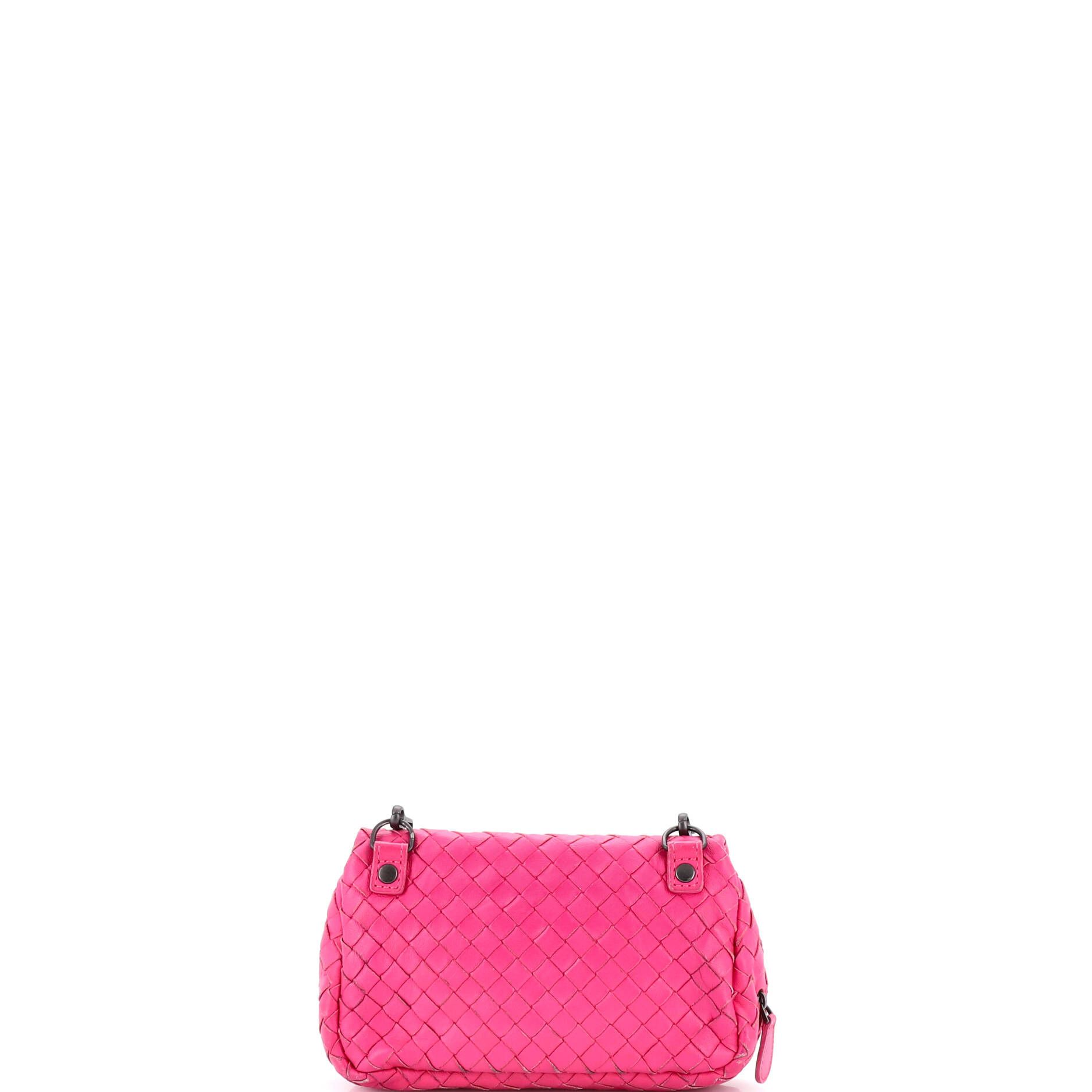 Bottega Veneta Expandable Chain Crossbody Bag Intrecciato Nappa Small Size ONE SIZE - 2 Thumbnail