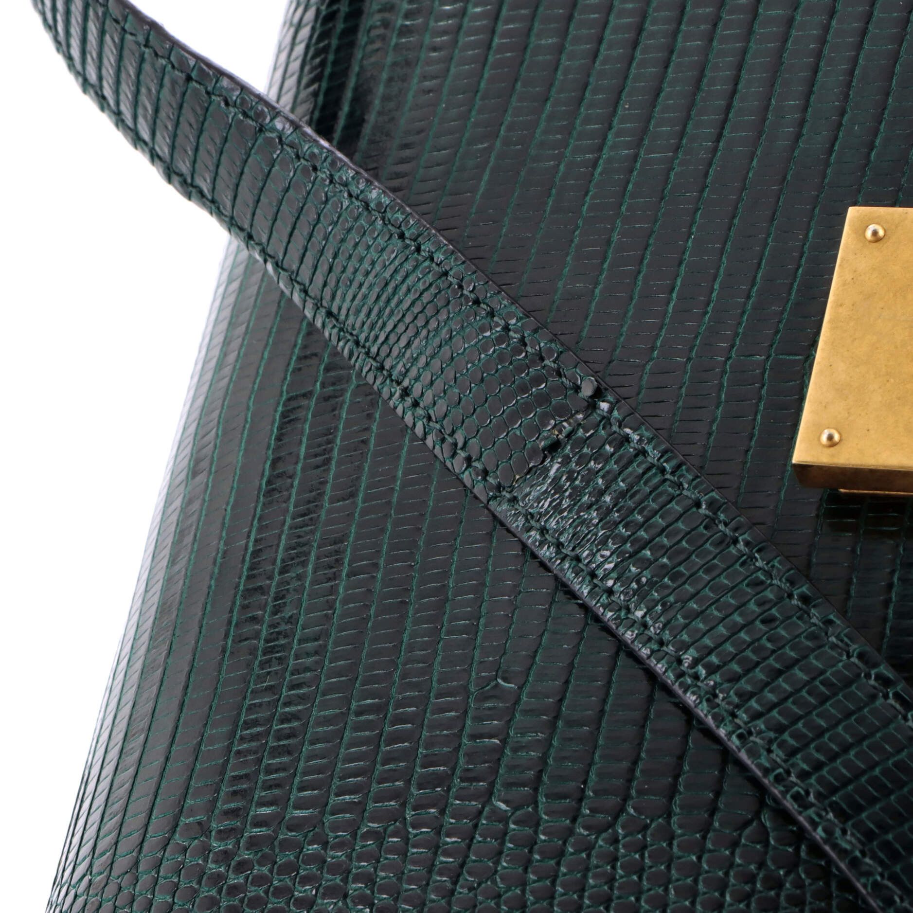 Celine Classic Box Bag Lizard Medium Size ONE SIZE - 5 Thumbnail