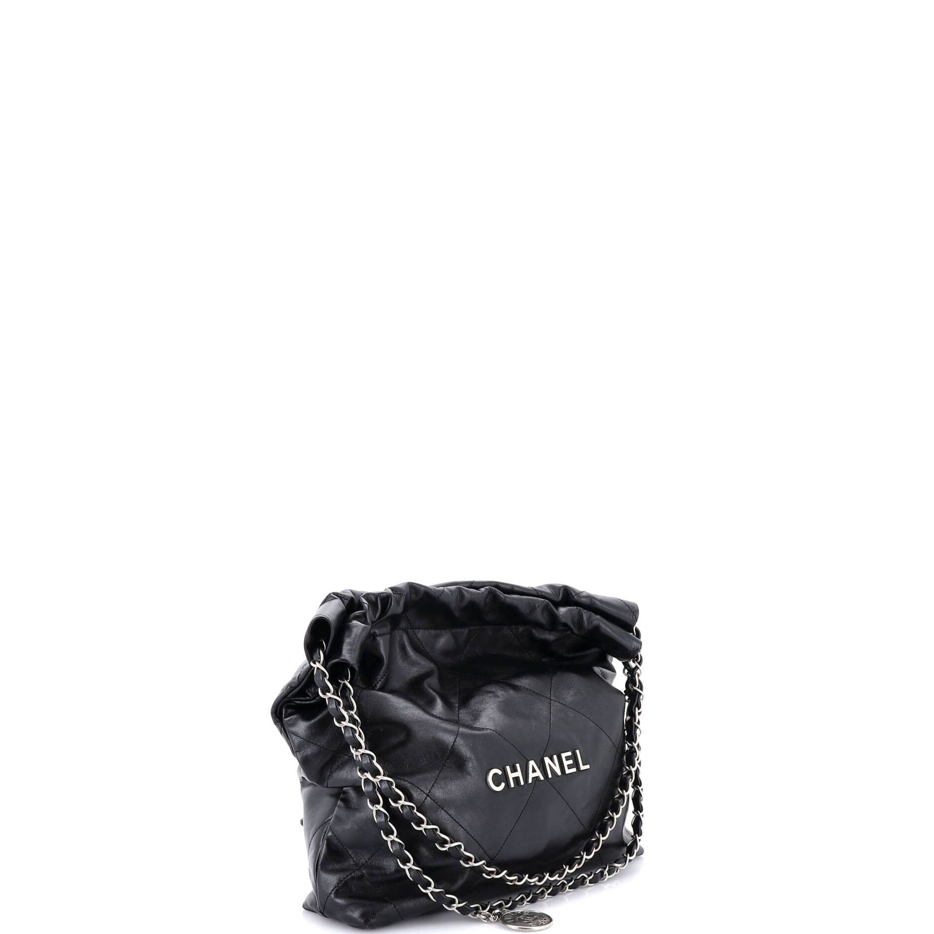 Chanel 22 Chain Hobo Quilted Calfskin Small Size ONE SIZE - 2 Thumbnail