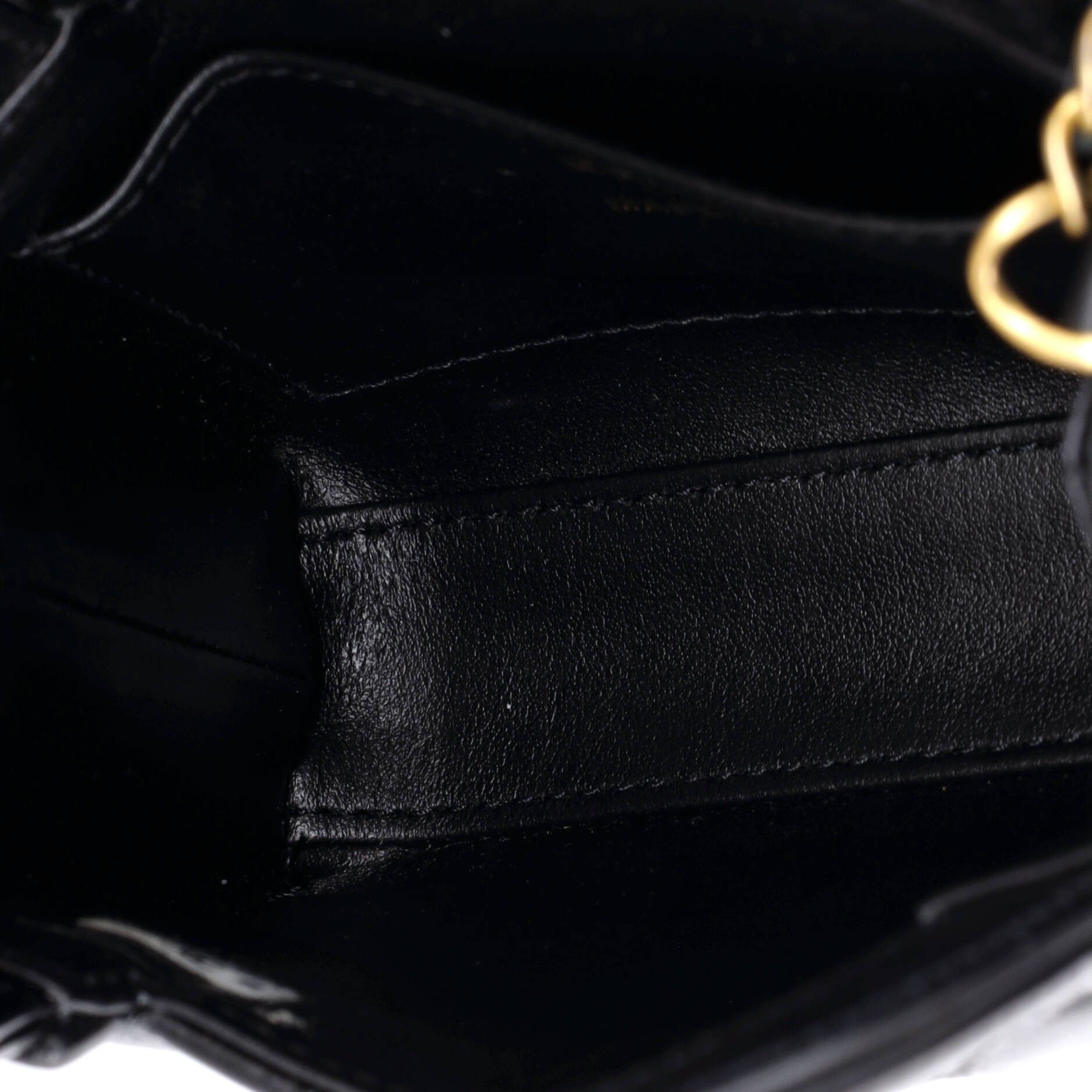 Chanel Kelly Top Handle Shopping Bag Quilted Shiny Aged Calfskin Na Size ONE SIZE - 4 Thumbnail