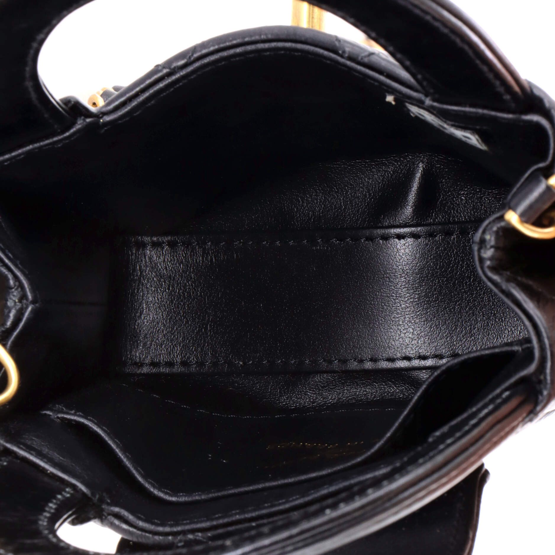 Chanel Kelly Top Handle Shopping Bag Quilted Shiny Aged Calfskin Na Size ONE SIZE - 4 Thumbnail