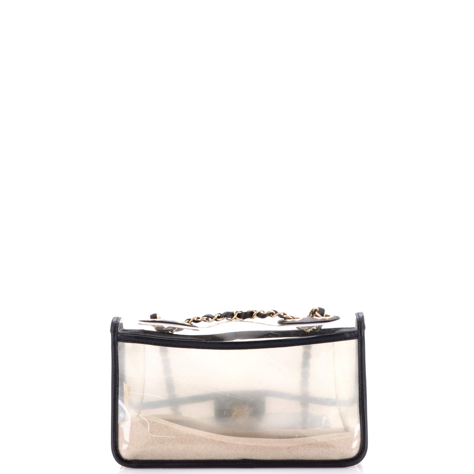 Chanel Sand By The Sea Flap Bag PVC with Lambskin Medium Size ONE SIZE - 2 Thumbnail