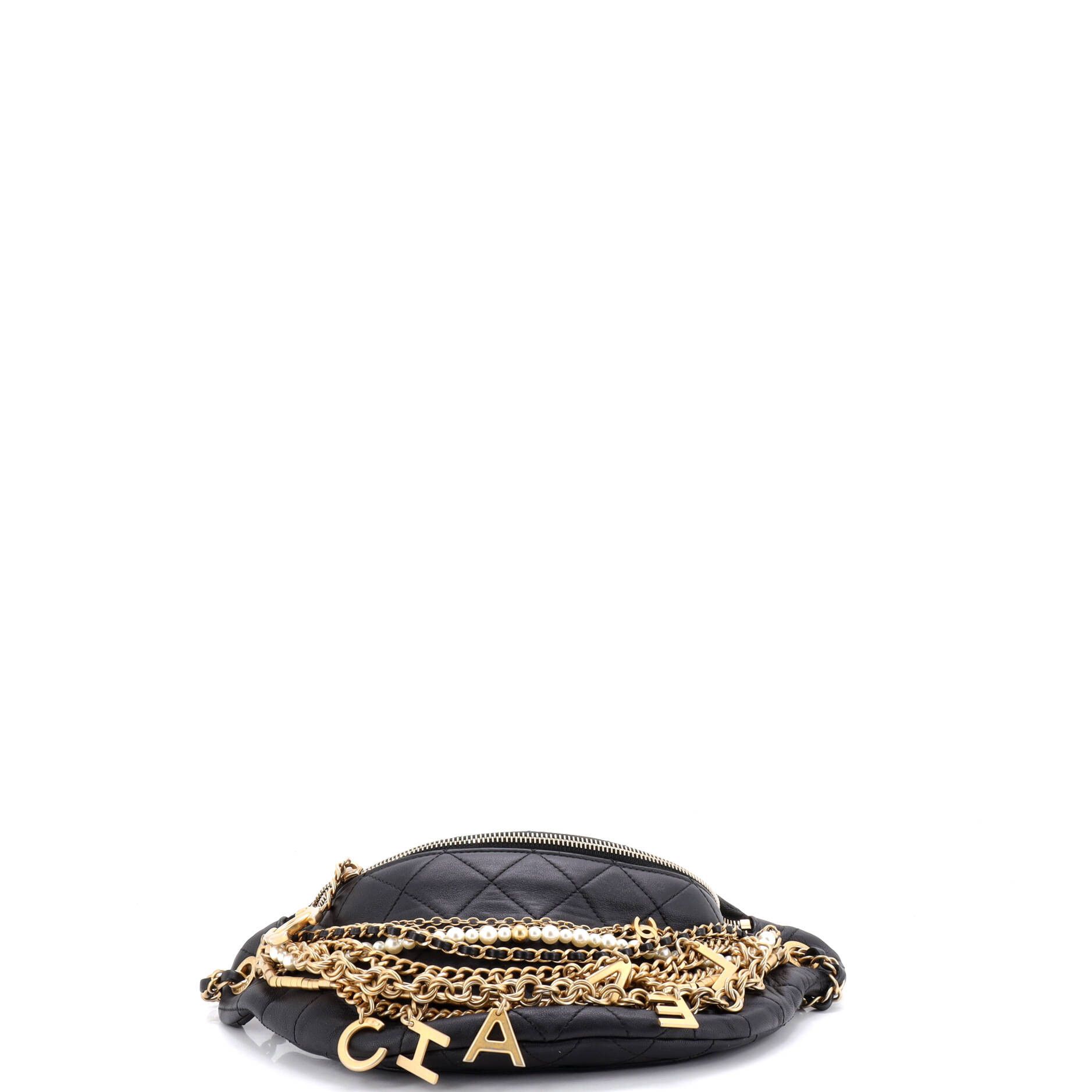 Chanel All About Chains Waist Bag Quilted Lambskin Size ONE SIZE - 3 Thumbnail