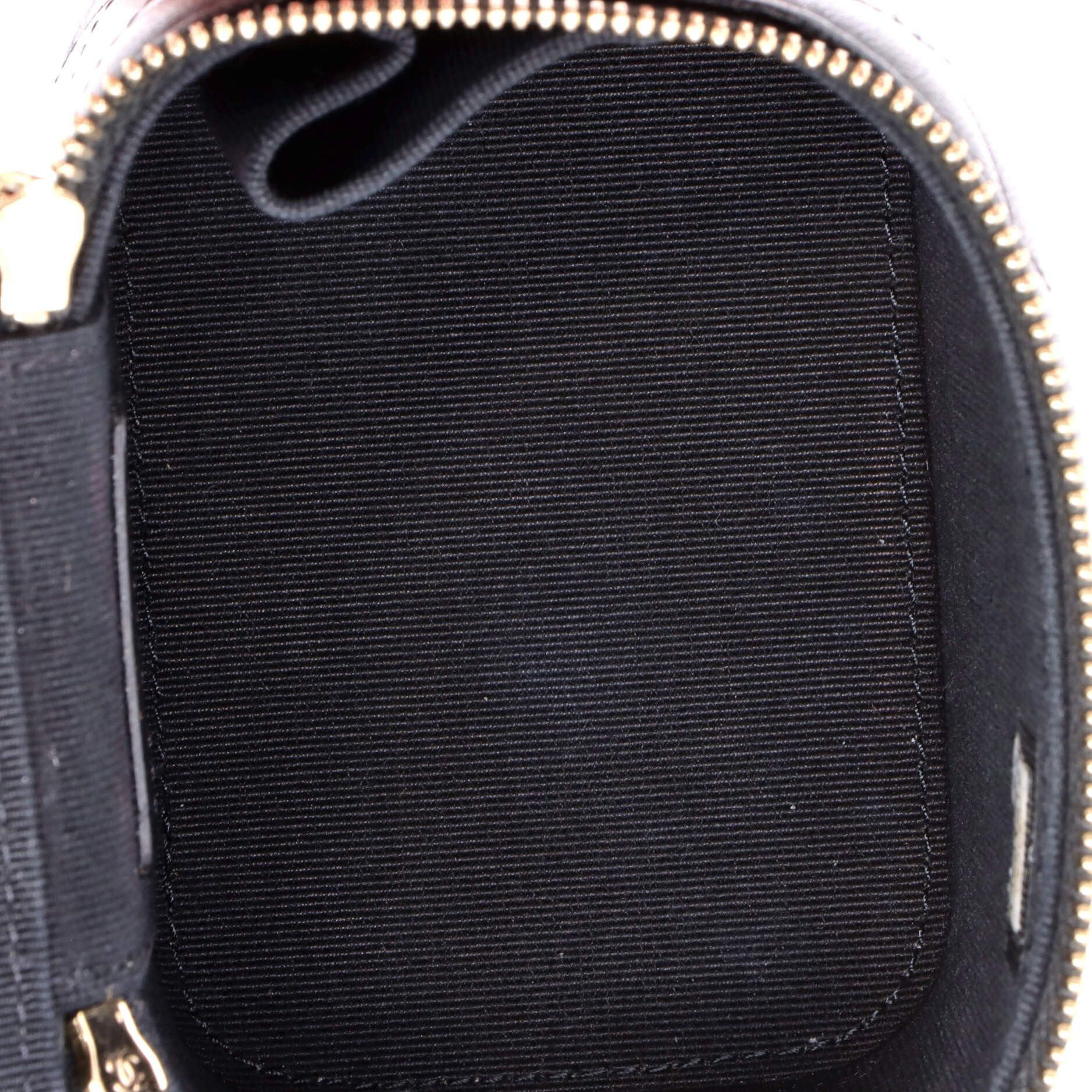 Chanel Classic Top Handle Vanity Case with Chain Quilted Lambskin M Size ONE SIZE - 4 Thumbnail