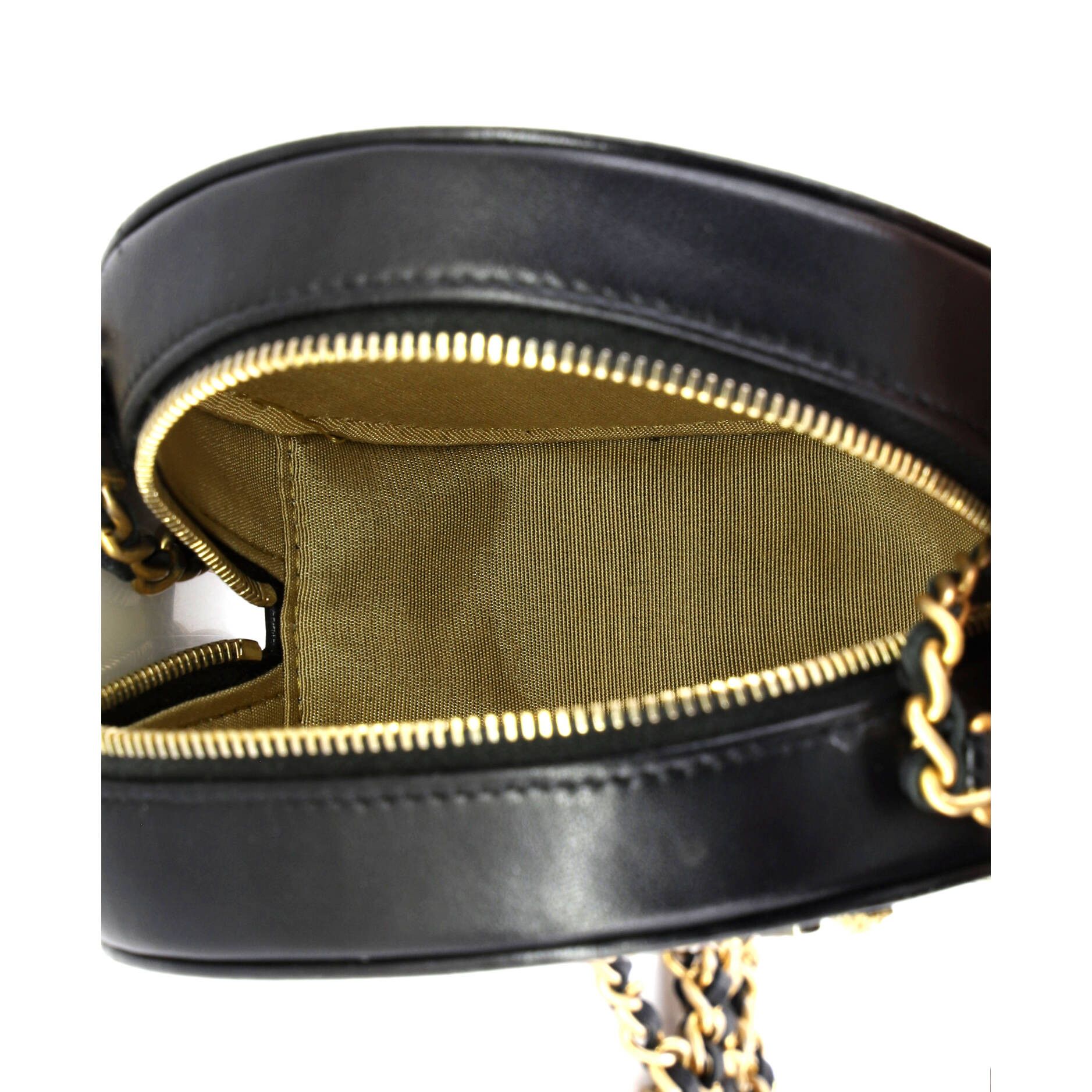 Chanel Lucky Charms Round Clutch With Chain Embellished Lambskin Size ONE SIZE - 4 Thumbnail