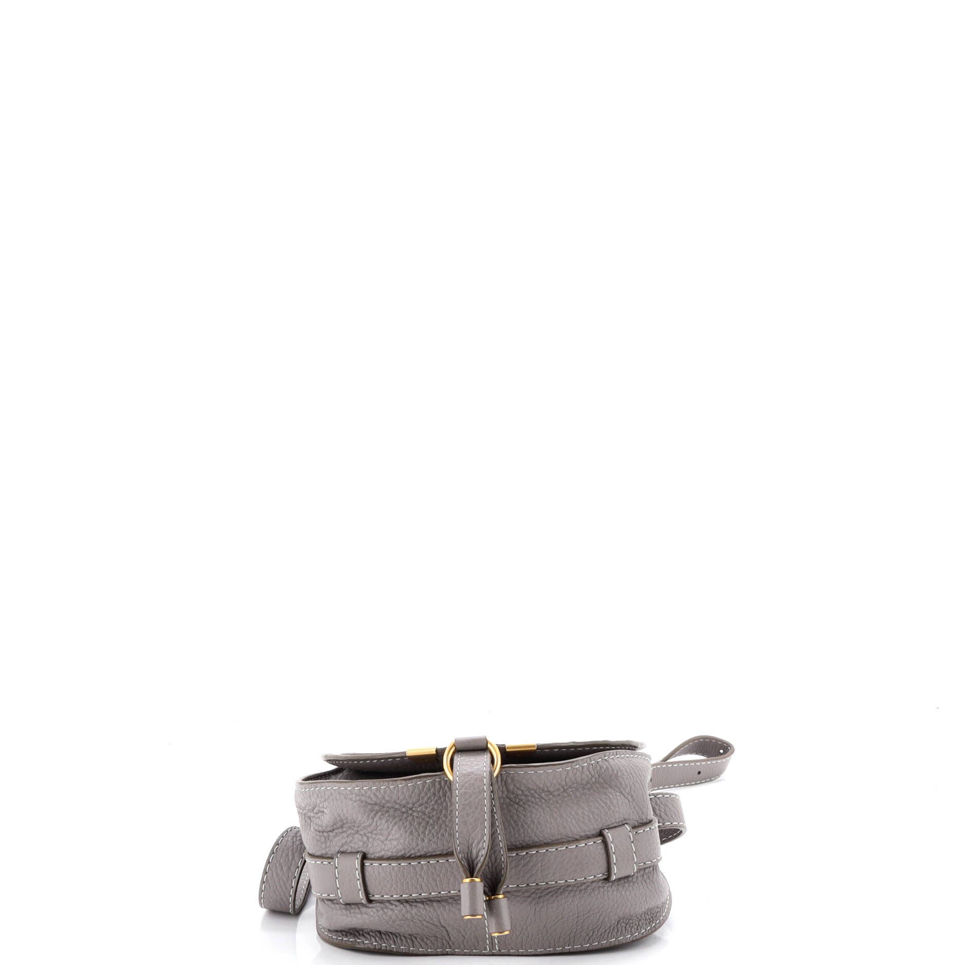 Chloe Marcie Crossbody Bag Leather Small Size ONE SIZE - 3 Thumbnail