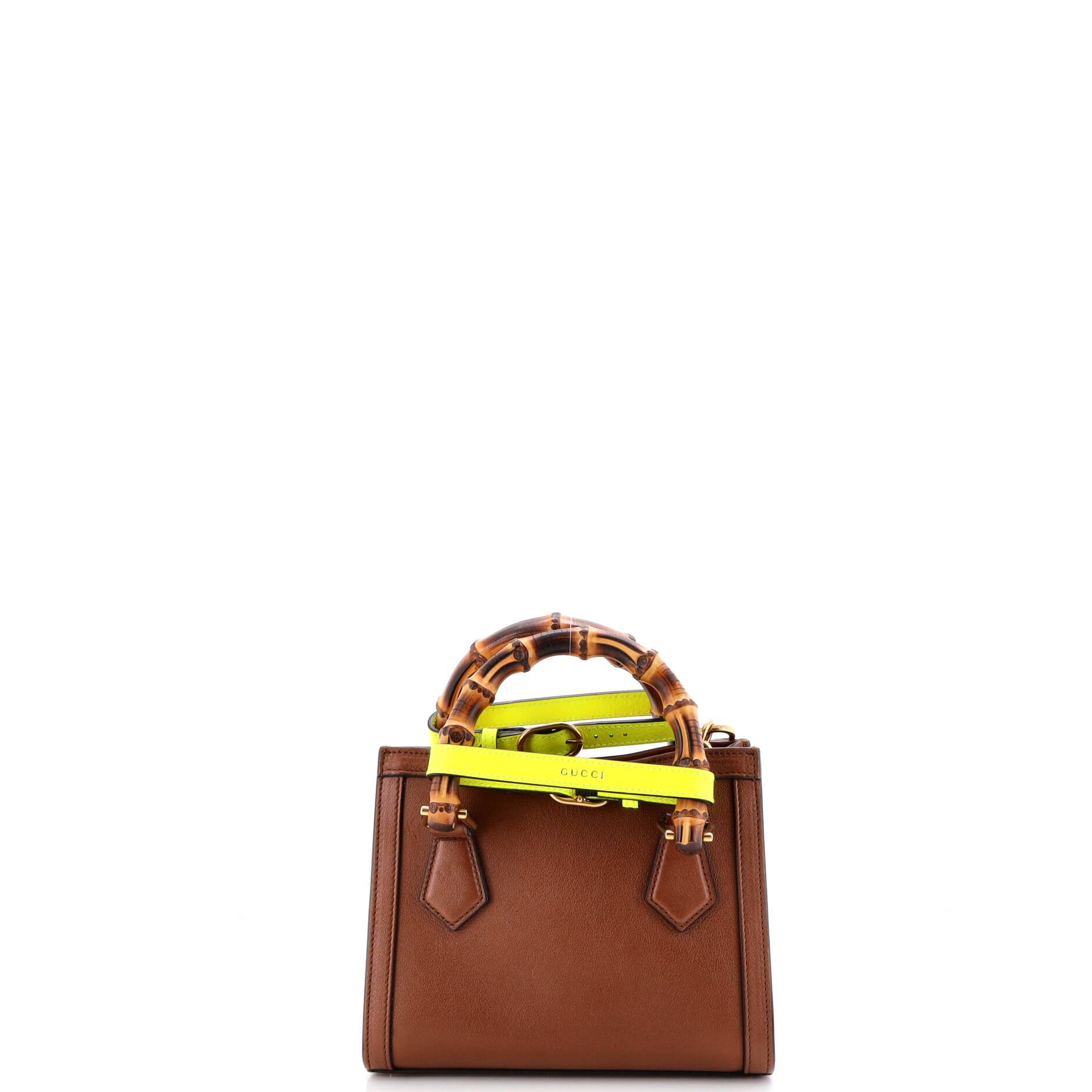Gucci Diana NM Bamboo Handle Tote Leather Mini Size ONE SIZE - 2 Thumbnail