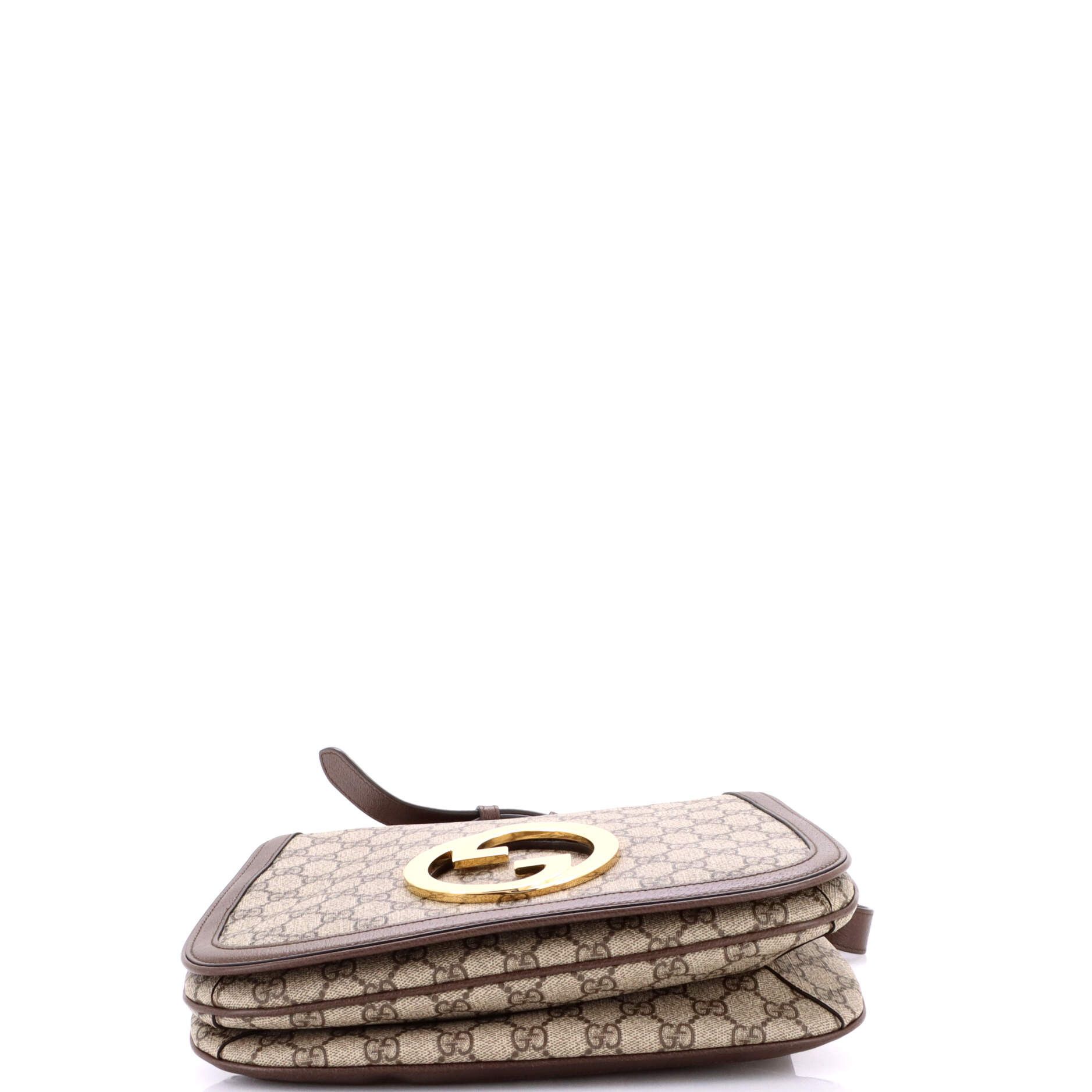 Gucci Blondie NM Top Handle Bag GG Coated Canvas Medium Size ONE SIZE - 3 Thumbnail