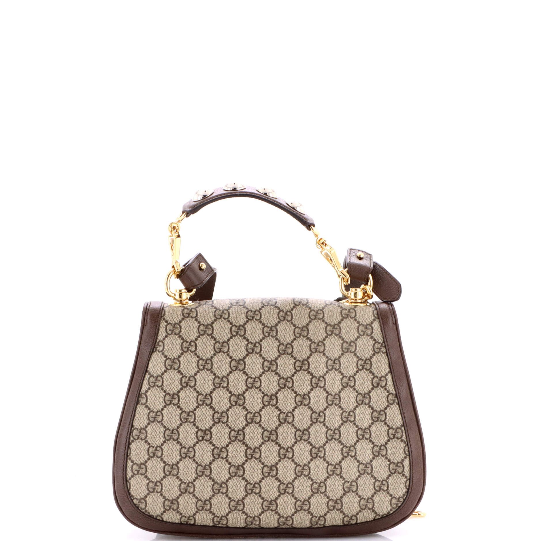 Gucci Blondie NM Top Handle Bag GG Coated Canvas Medium Size ONE SIZE - 2 Thumbnail