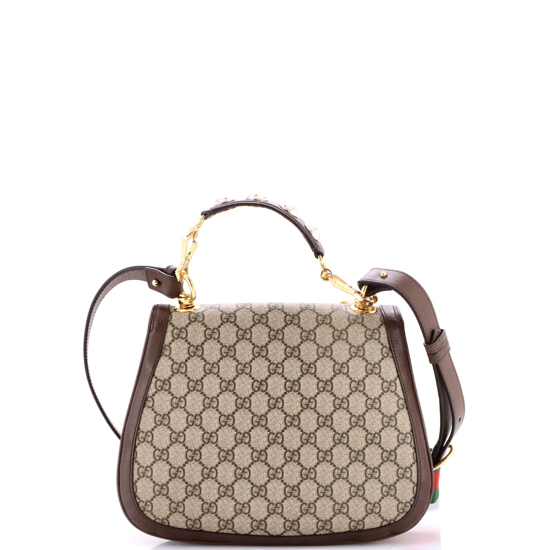 Gucci Blondie NM Top Handle Bag GG Coated Canvas Medium Size ONE SIZE - 2 Thumbnail