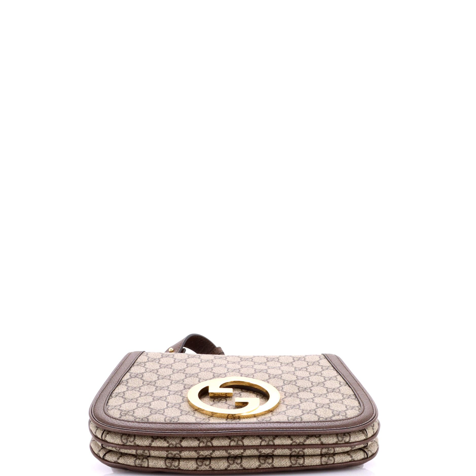Gucci Blondie NM Top Handle Bag GG Coated Canvas Medium Size ONE SIZE - 3 Thumbnail