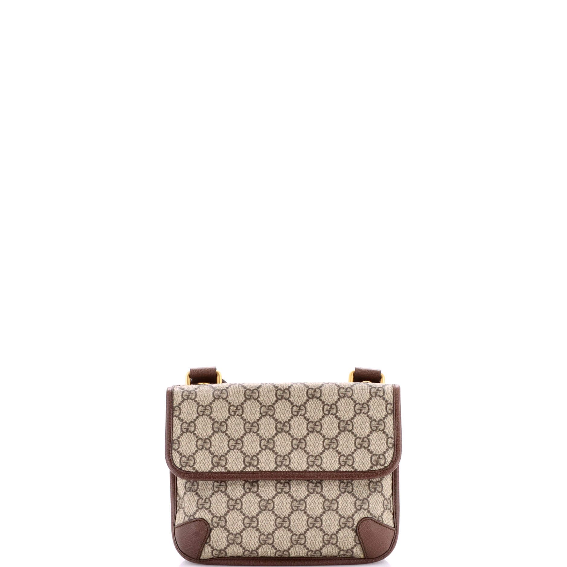 Gucci Neo Vintage Flap Messenger GG Coated Canvas Small Size ONE SIZE - 2 Thumbnail