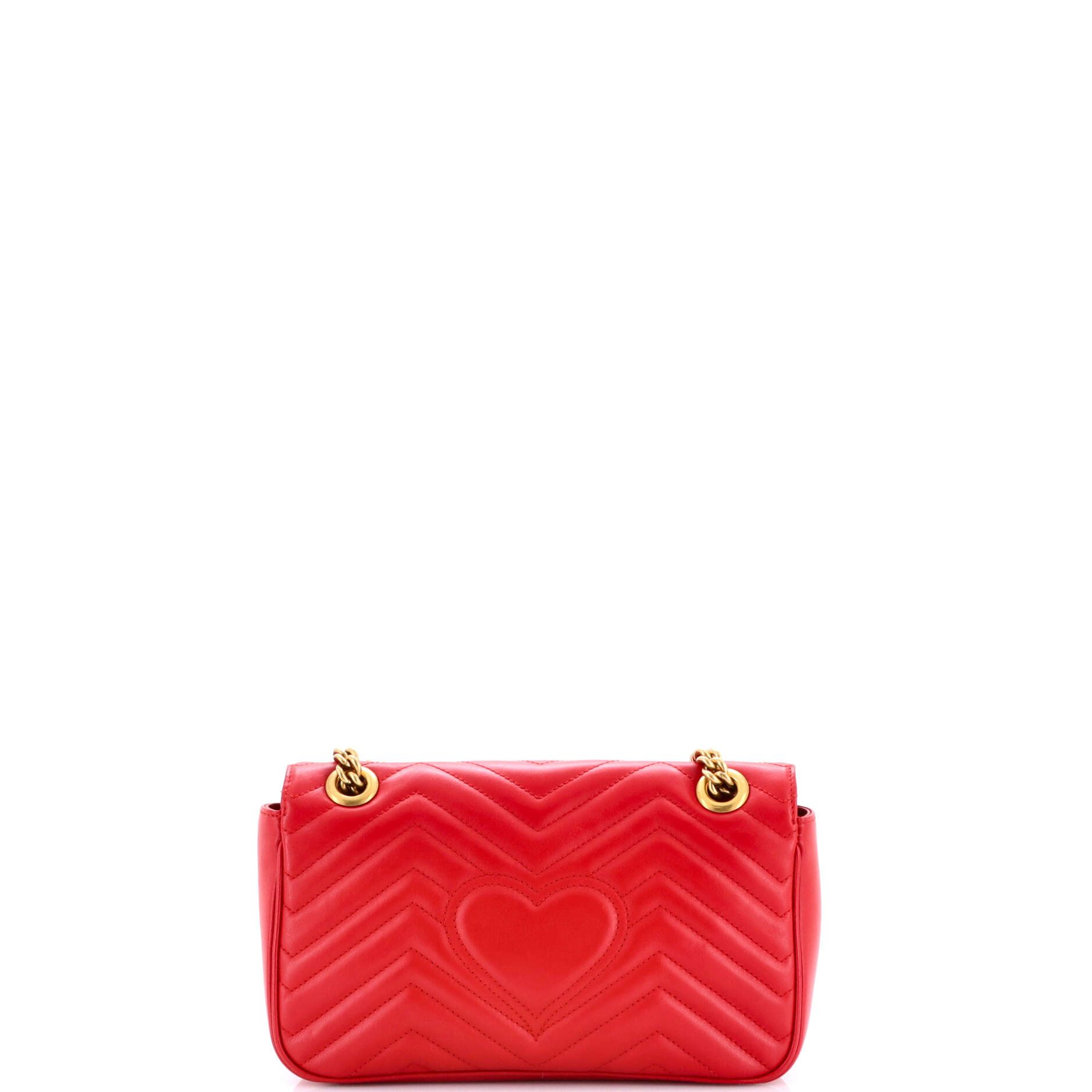 Gucci GG Marmont Flap Bag Matelasse Leather Small Size ONE SIZE - 2 Thumbnail