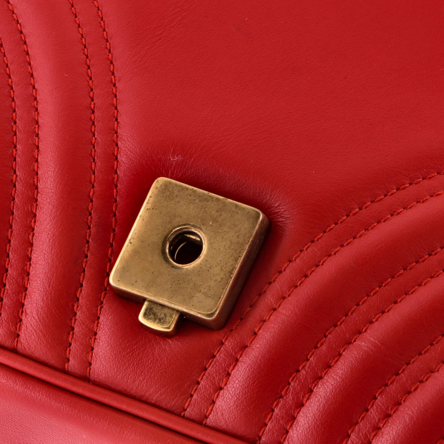 Gucci GG Marmont Flap Bag Matelasse Leather Small Size ONE SIZE - 5 Thumbnail