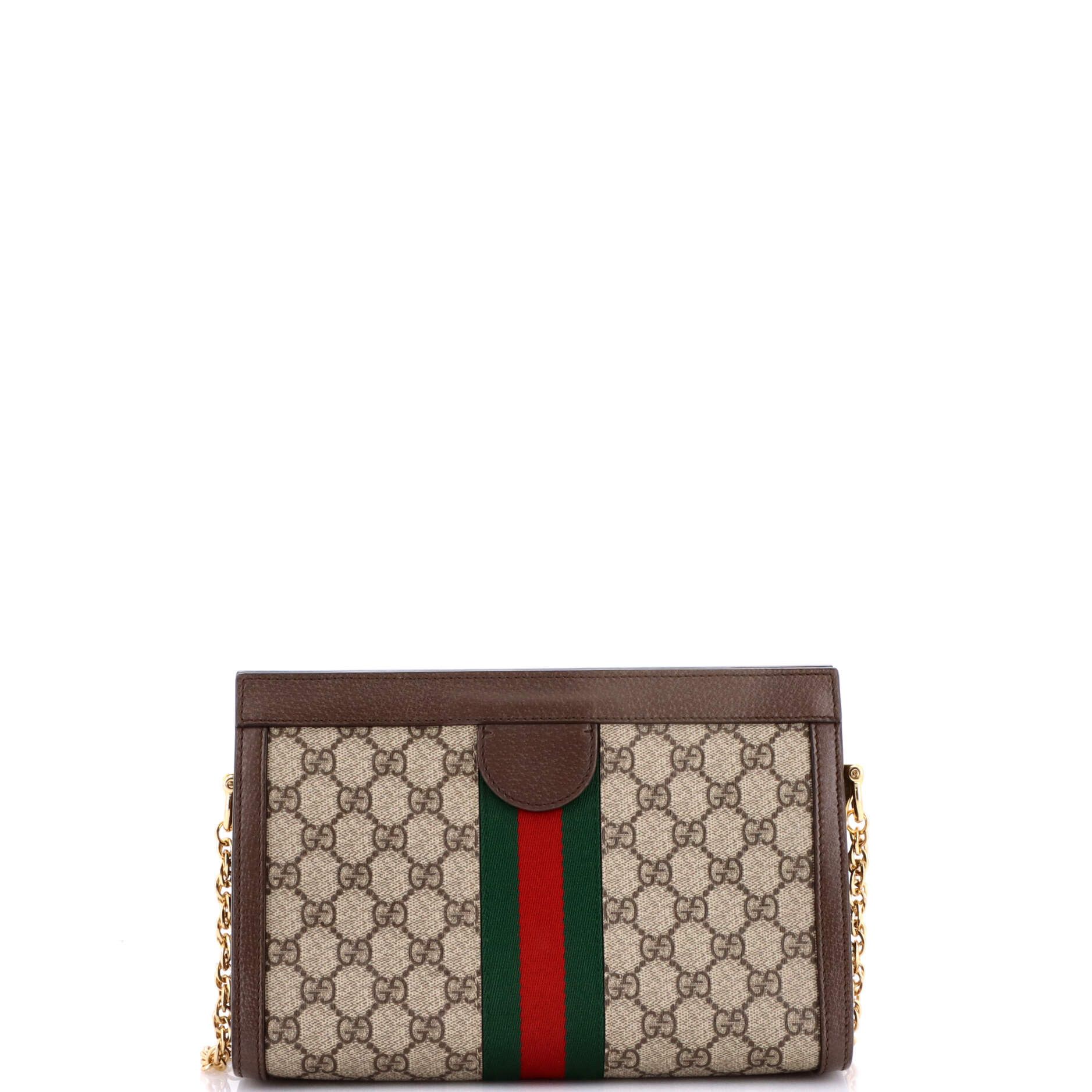 Gucci Ophidia Chain Shoulder Bag GG Coated Canvas Small Size ONE SIZE - 2 Thumbnail