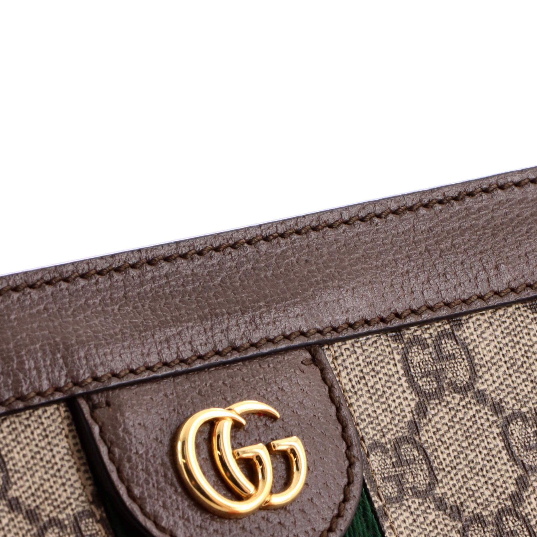 Gucci Ophidia Chain Shoulder Bag GG Coated Canvas Small Size ONE SIZE - 6 Thumbnail