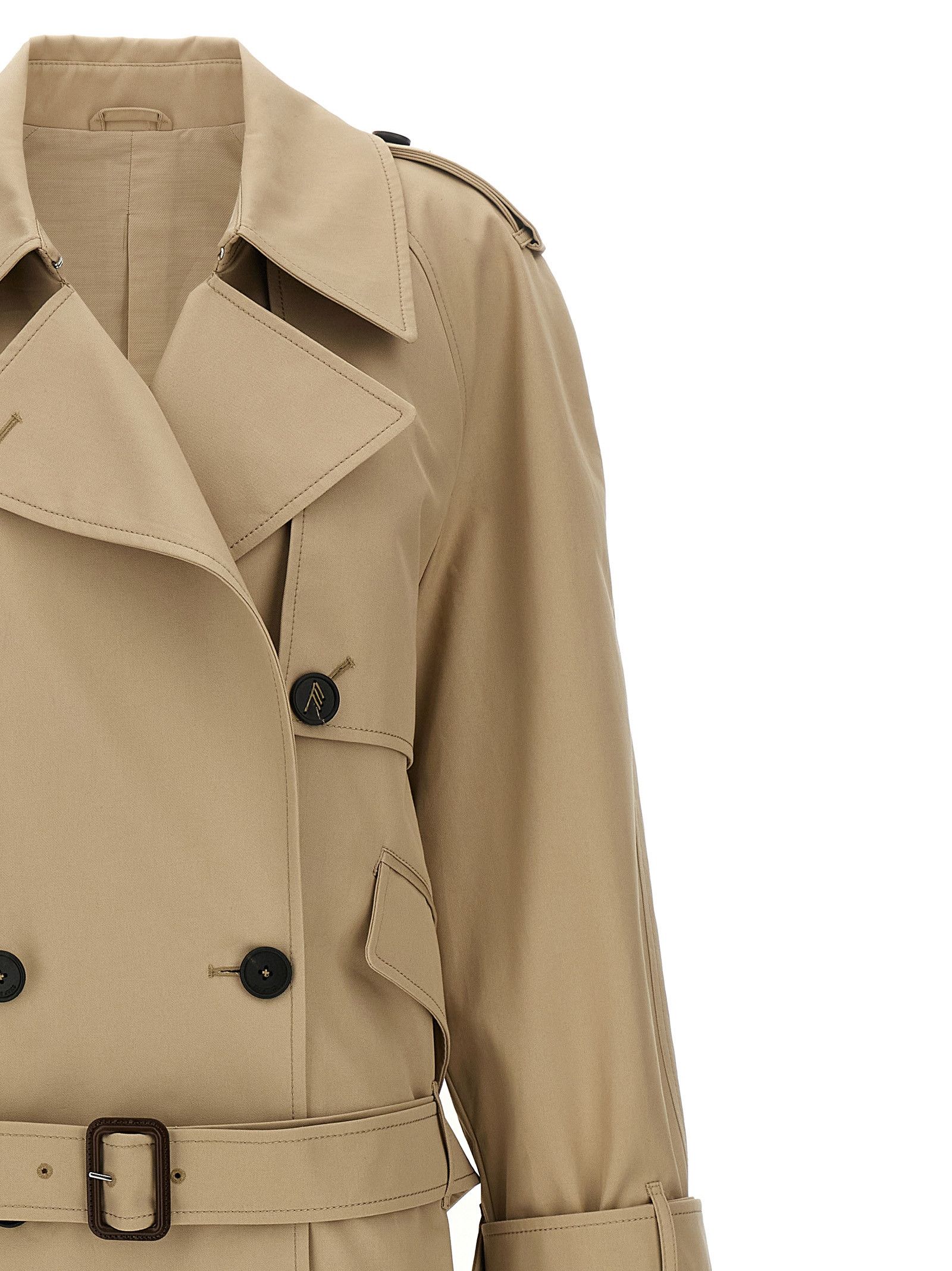 The Attico Cotton trench coat Size S / US 4 / IT 40 - 3 Thumbnail
