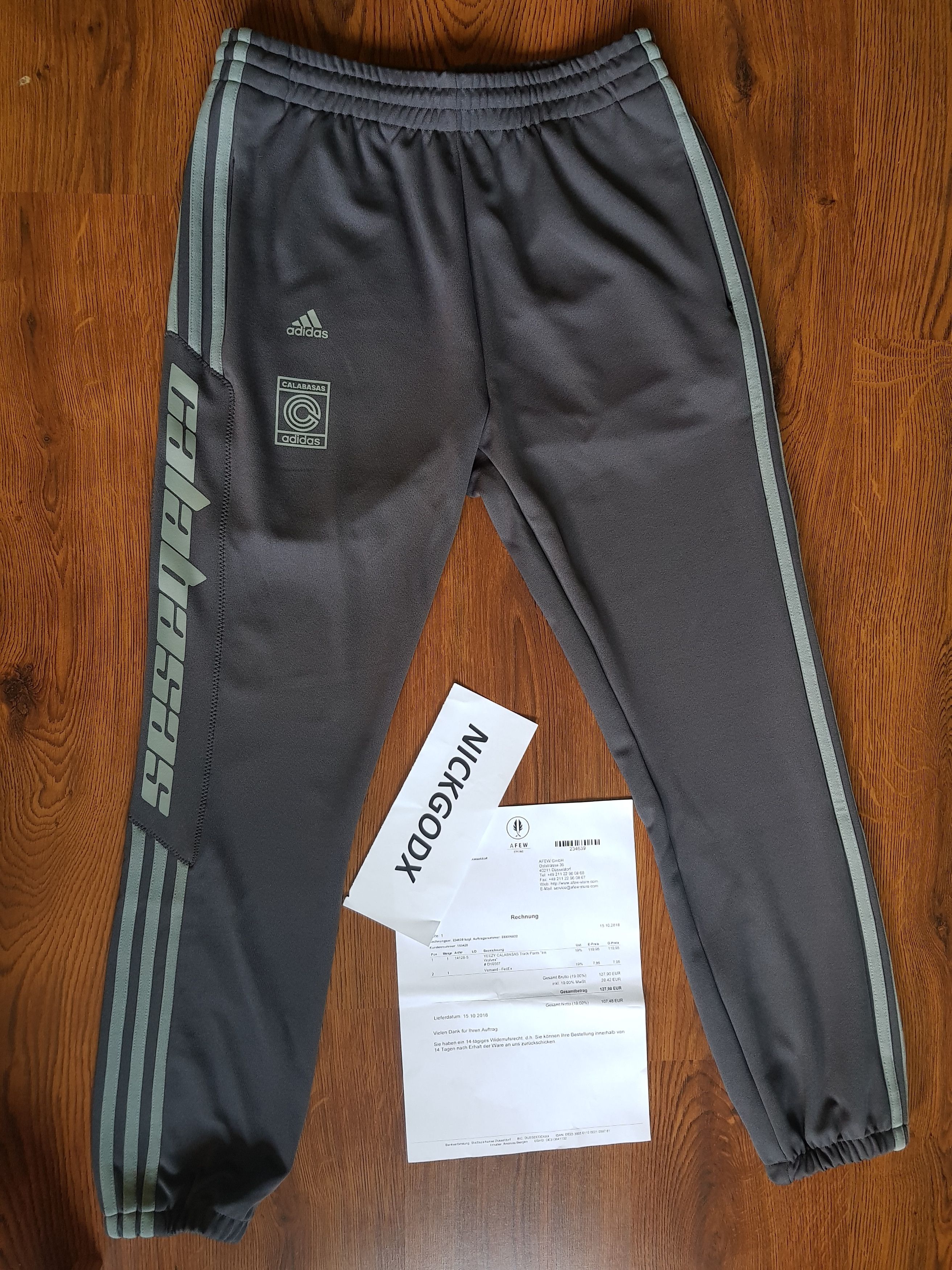 Yeezy calabasas pants on sale ink