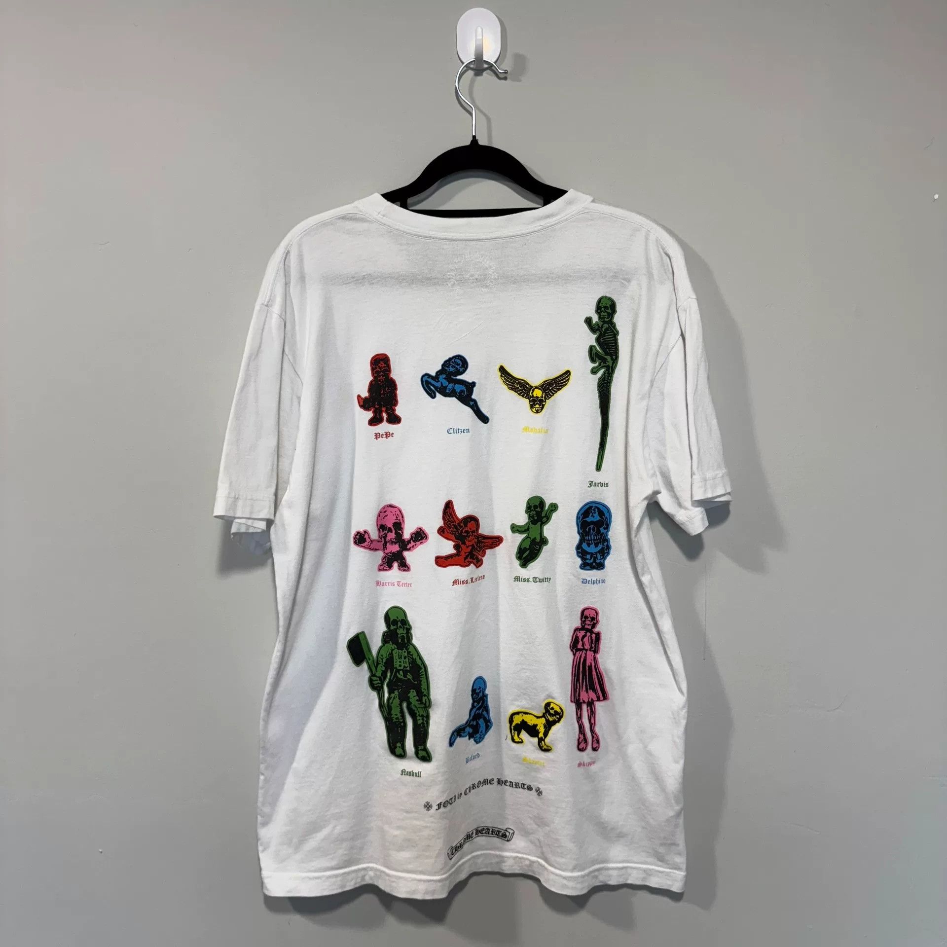 Chrome Hearts Chrome Hearts Foti Skull Short Sleeve Shirt Size US L / EU 52-54 / 3 - 4 Thumbnail