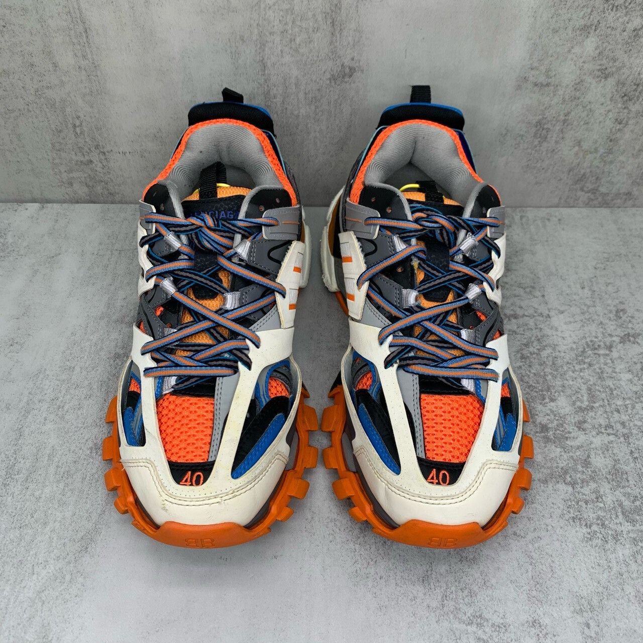 Balenciaga Balenciaga Track Sneakers Orange Size 40 Size US 7 / EU 40 - 4 Thumbnail