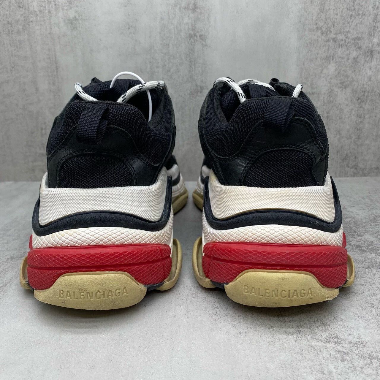 Balenciaga Balenciaga Triple Sneakers Black Red Size 40 Size US 7 / EU 40 - 5 Thumbnail