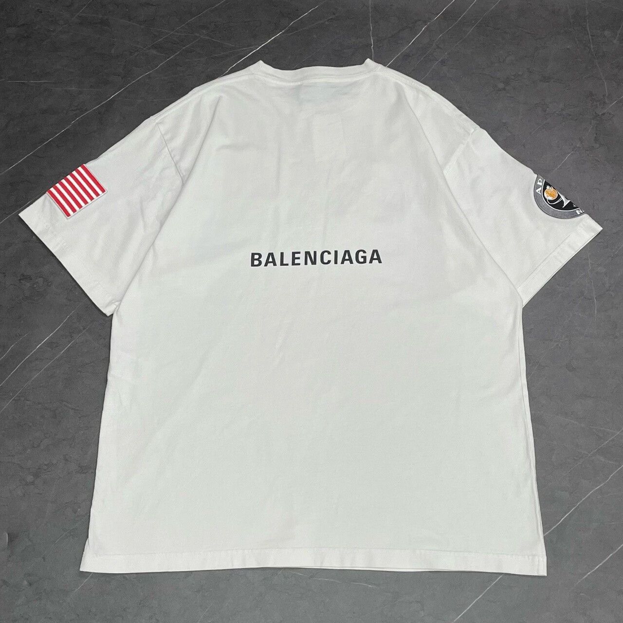 Balenciaga Balenciaga NASA Collaboration Short Sleeve Tee Size US S / EU 44-46 / 1 - 2 Thumbnail