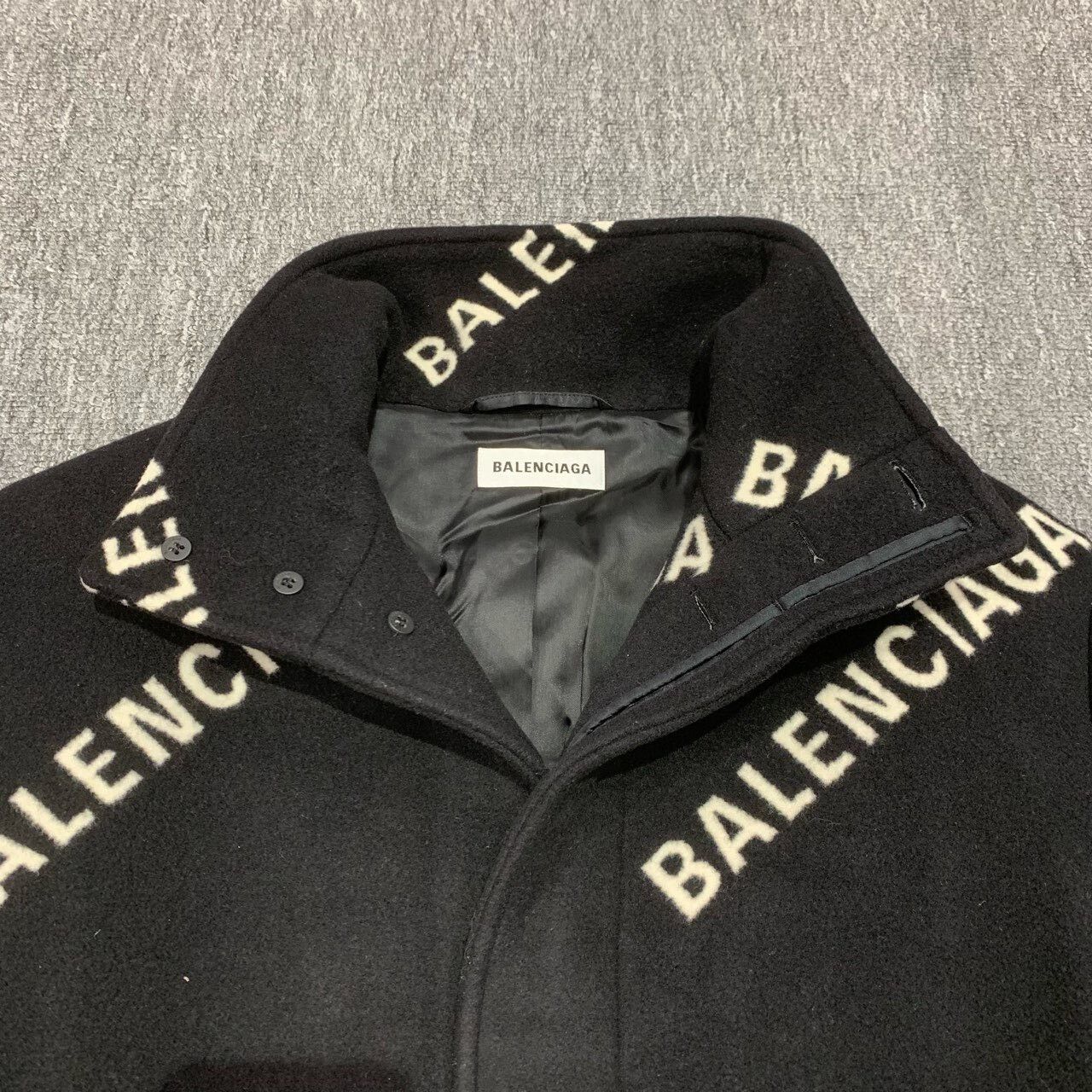 Balenciaga Balenciaga Black Wool Coat Size US S / EU 44-46 / 1 - 6 Thumbnail