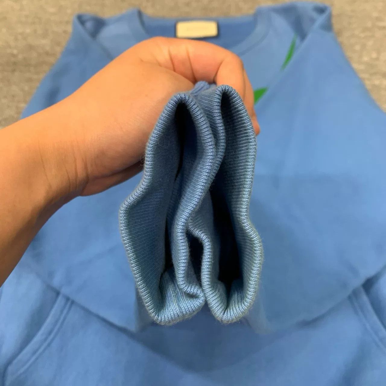 Gucci Gucci Blue Lightning Logo Hoodie Medium Size US M / EU 48-50 / 2 - 9 Thumbnail