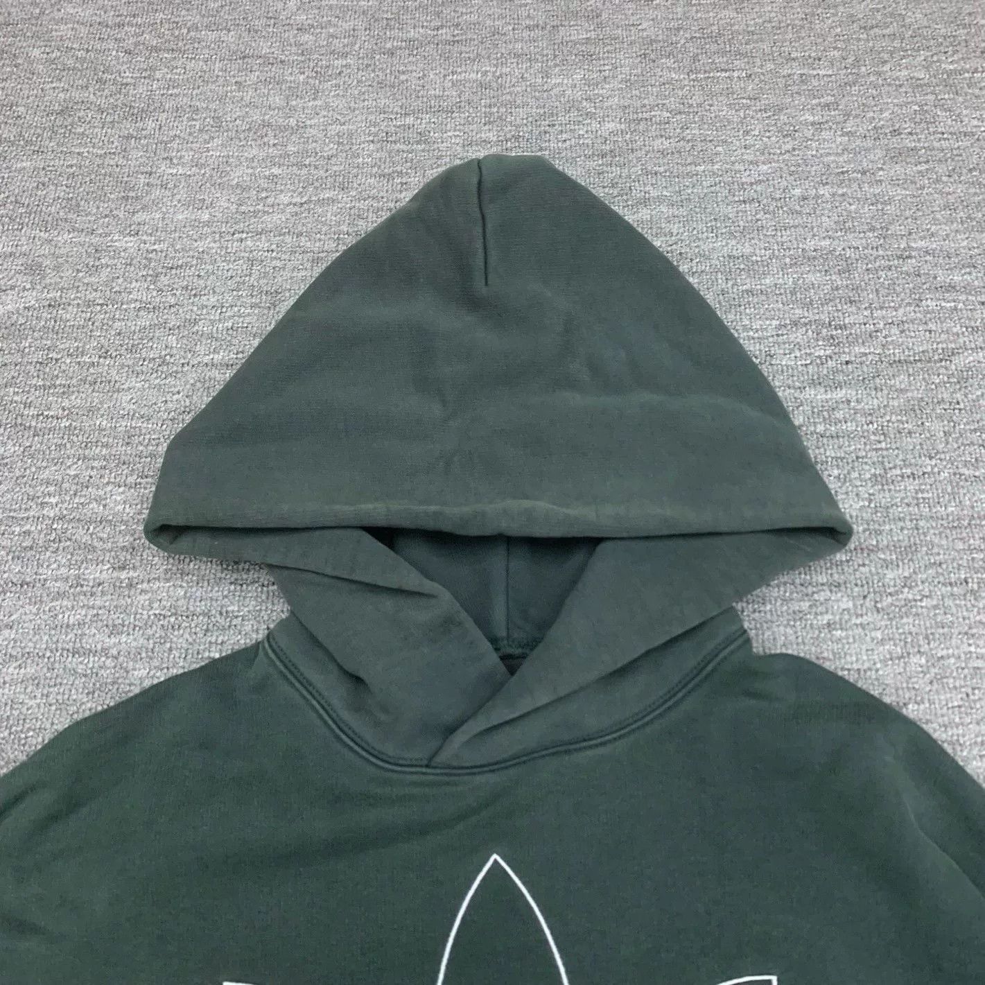 Balenciaga Balenciaga x Adidas Green Logo Hoodie Size US S / EU 44-46 / 1 - 7 Thumbnail