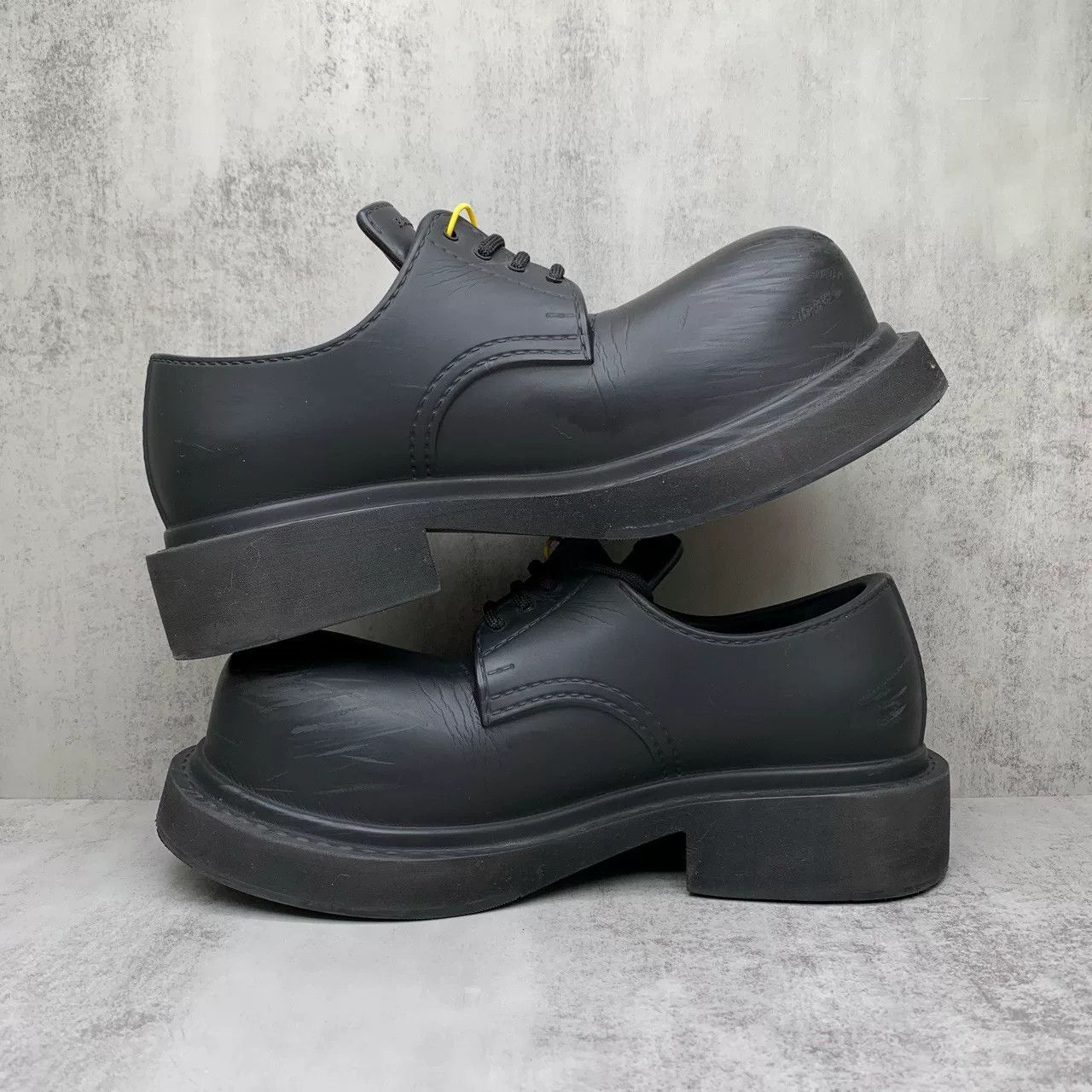 Balenciaga Balenciaga Black Mickey Derby Shoes Size 42 Size US 9 / EU 42 - 2 Thumbnail