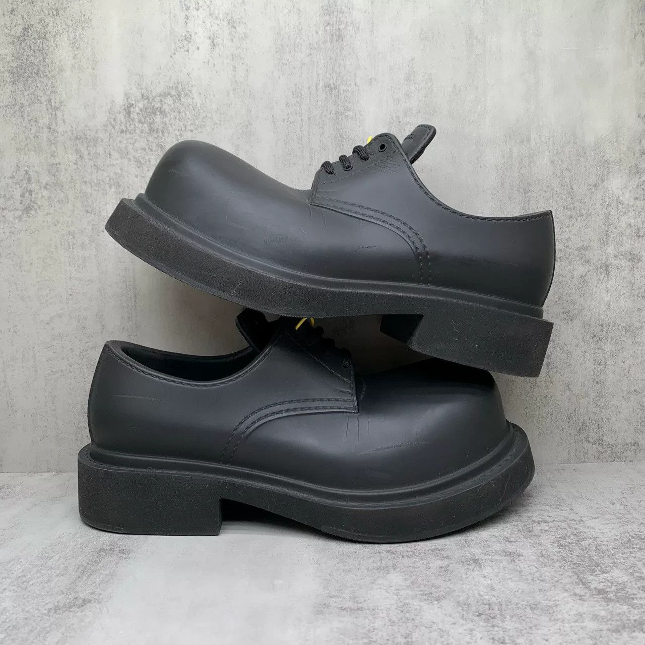 Balenciaga Balenciaga Black Mickey Derby Shoes Size 42 Size US 9 / EU 42 - 3 Thumbnail