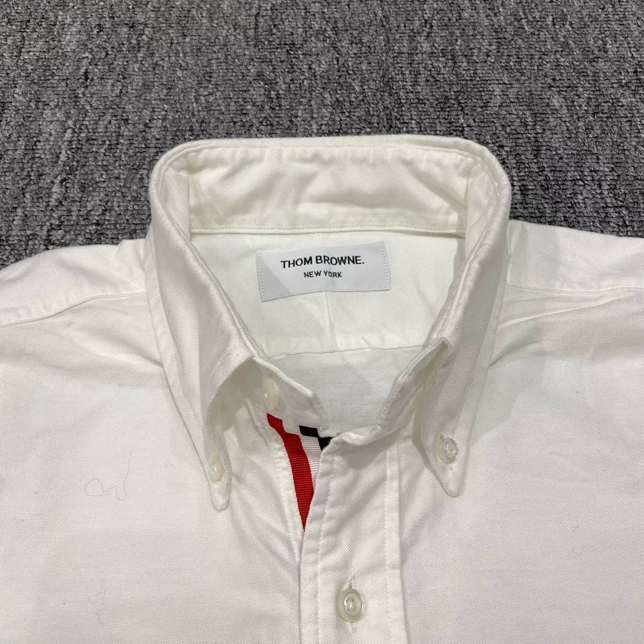 Thom Browne Thom Browne Long Sleeve White Shirt Size US M / EU 48-50 / 2 - 8 Thumbnail
