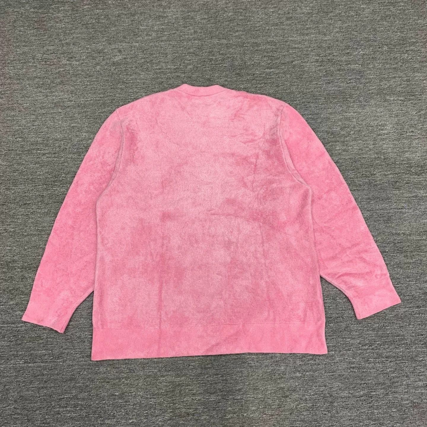 Balenciaga Balenciaga Pink Heart Sweater M Size Size M / US 6-8 / IT 42-44 - 2 Thumbnail