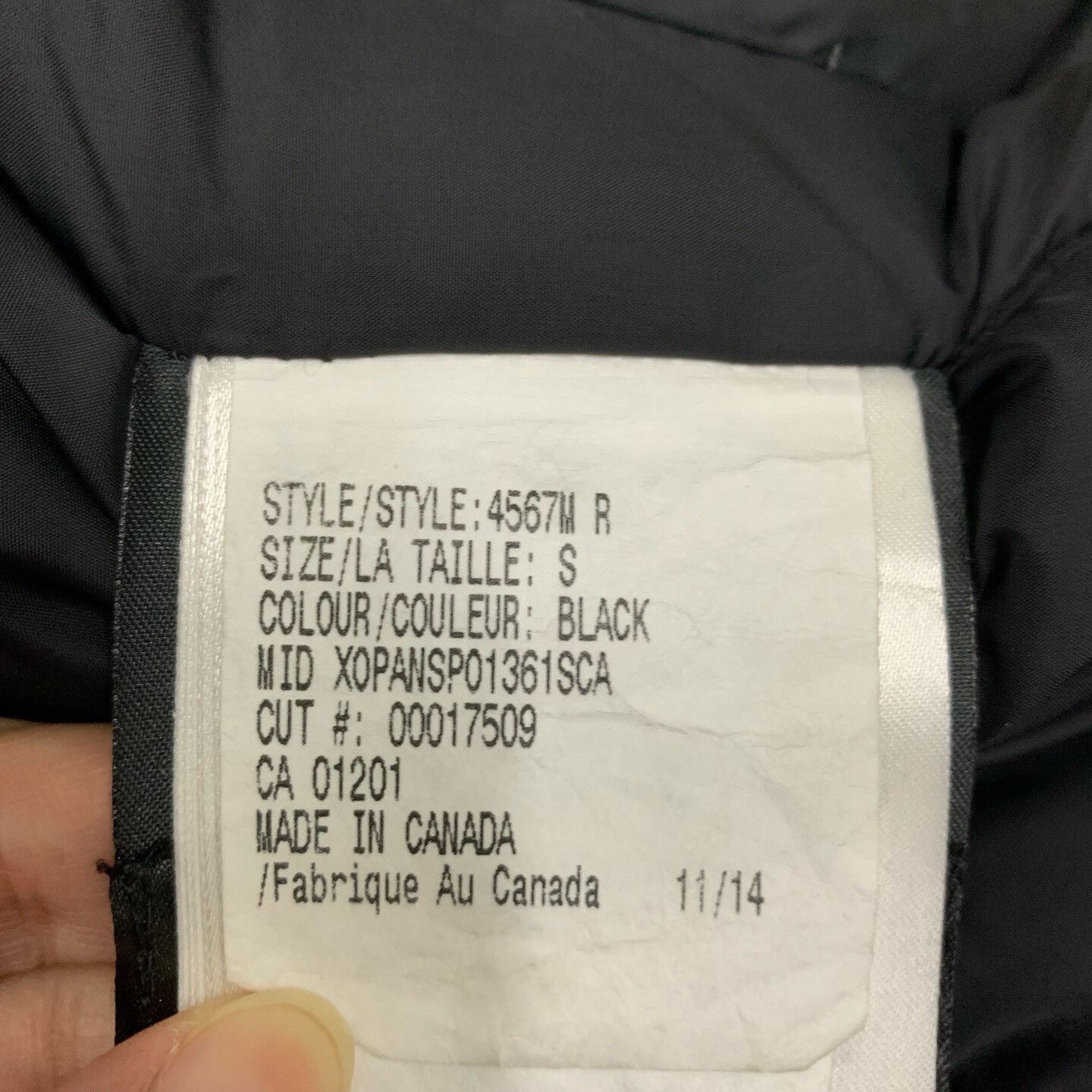 Canada Goose Canada Goose Expedition Down Jacket Black Size US S / EU 44-46 / 1 - 5 Thumbnail