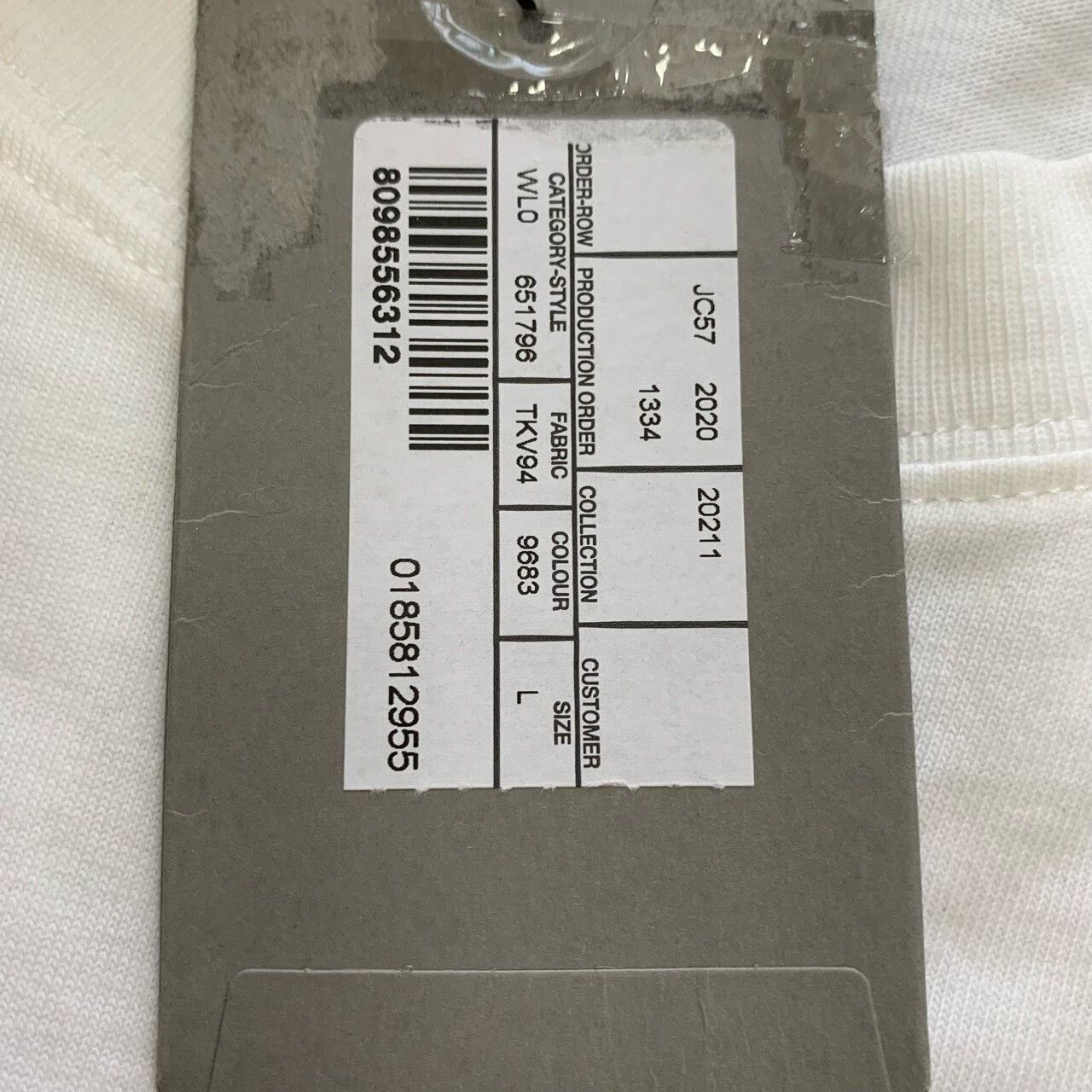 Balenciaga Balenciaga White Long Sleeve Shirt Size L Size US L / EU 52-54 / 3 - 6 Thumbnail