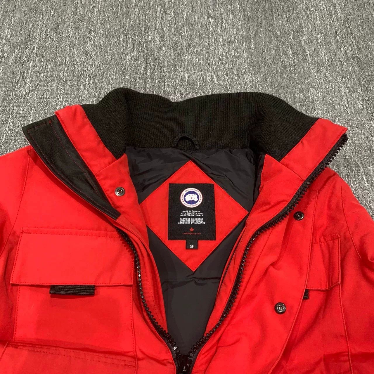 Canada Goose Canada Goose Red Merino Wool Down Jacket Size US S / EU 44-46 / 1 - 9 Thumbnail