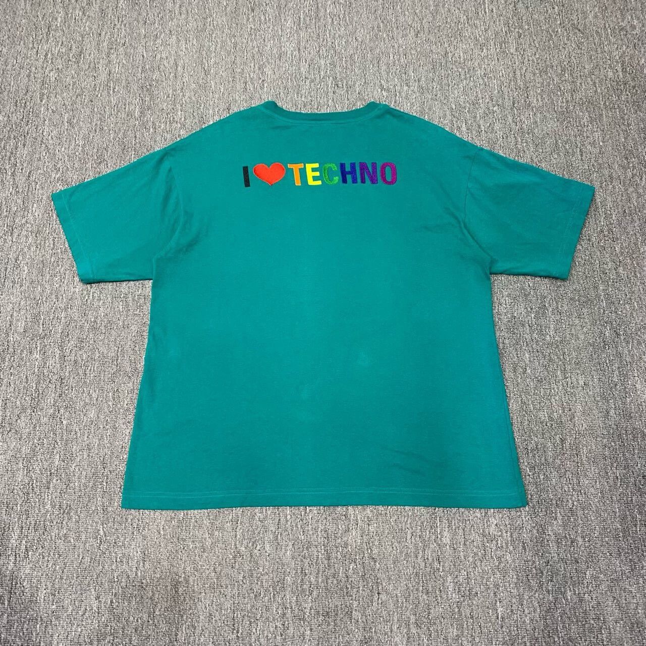 Balenciaga Balenciaga Short Sleeve Rainbow Embroidery Tee Size S / US 4 / IT 40 - 2 Thumbnail