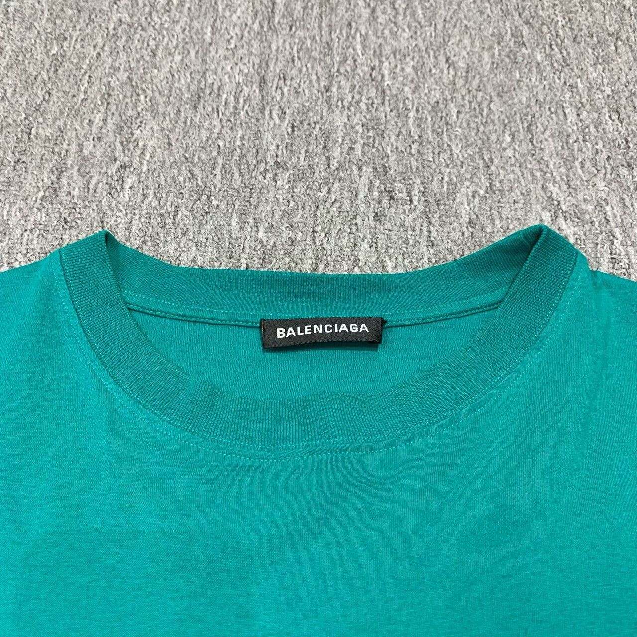 Balenciaga Balenciaga Short Sleeve Rainbow Embroidery Tee Size S / US 4 / IT 40 - 8 Thumbnail
